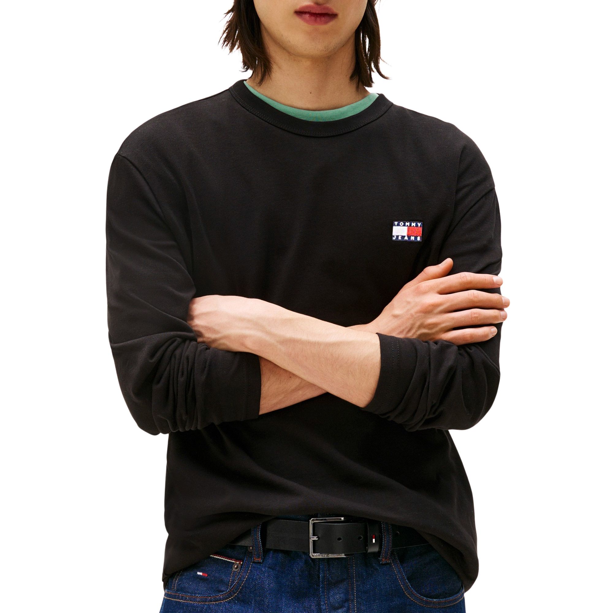 Tommy Hilfiger Badge Longsleeve T-shirt Heren