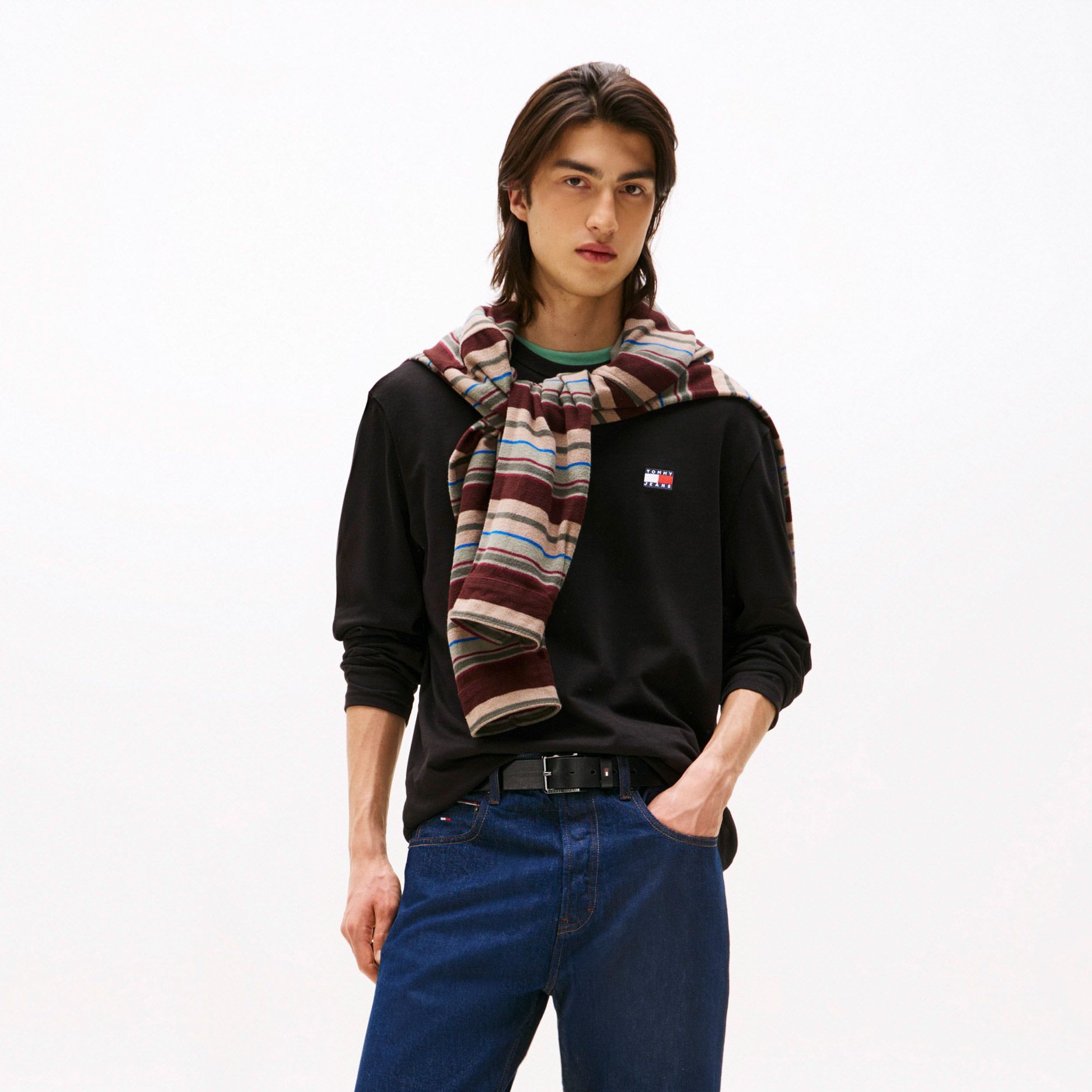 Tommy Hilfiger Badge Longsleeve T-shirt Heren