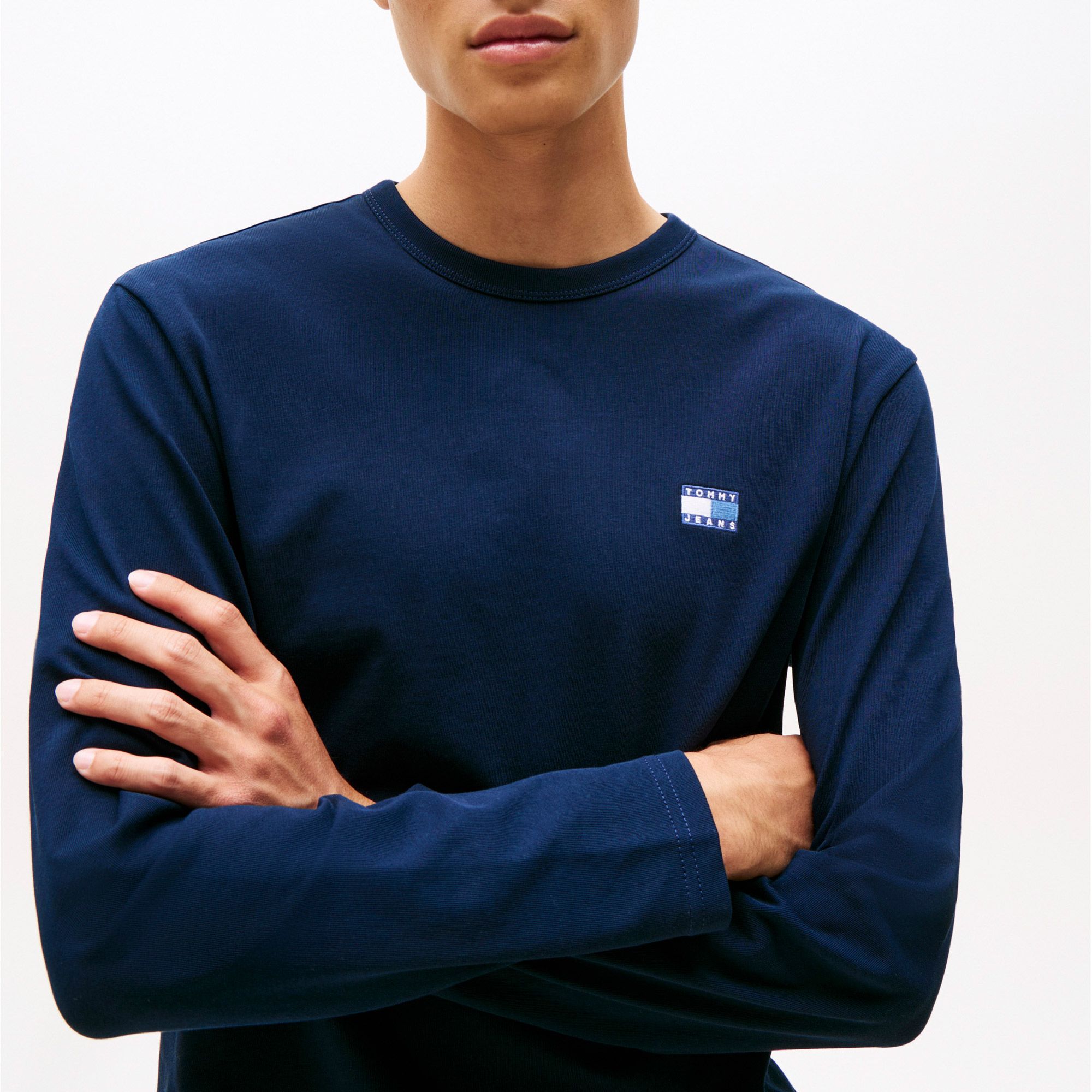 T-shirt Tommy Hilfiger Badge Longsleeve Hommes