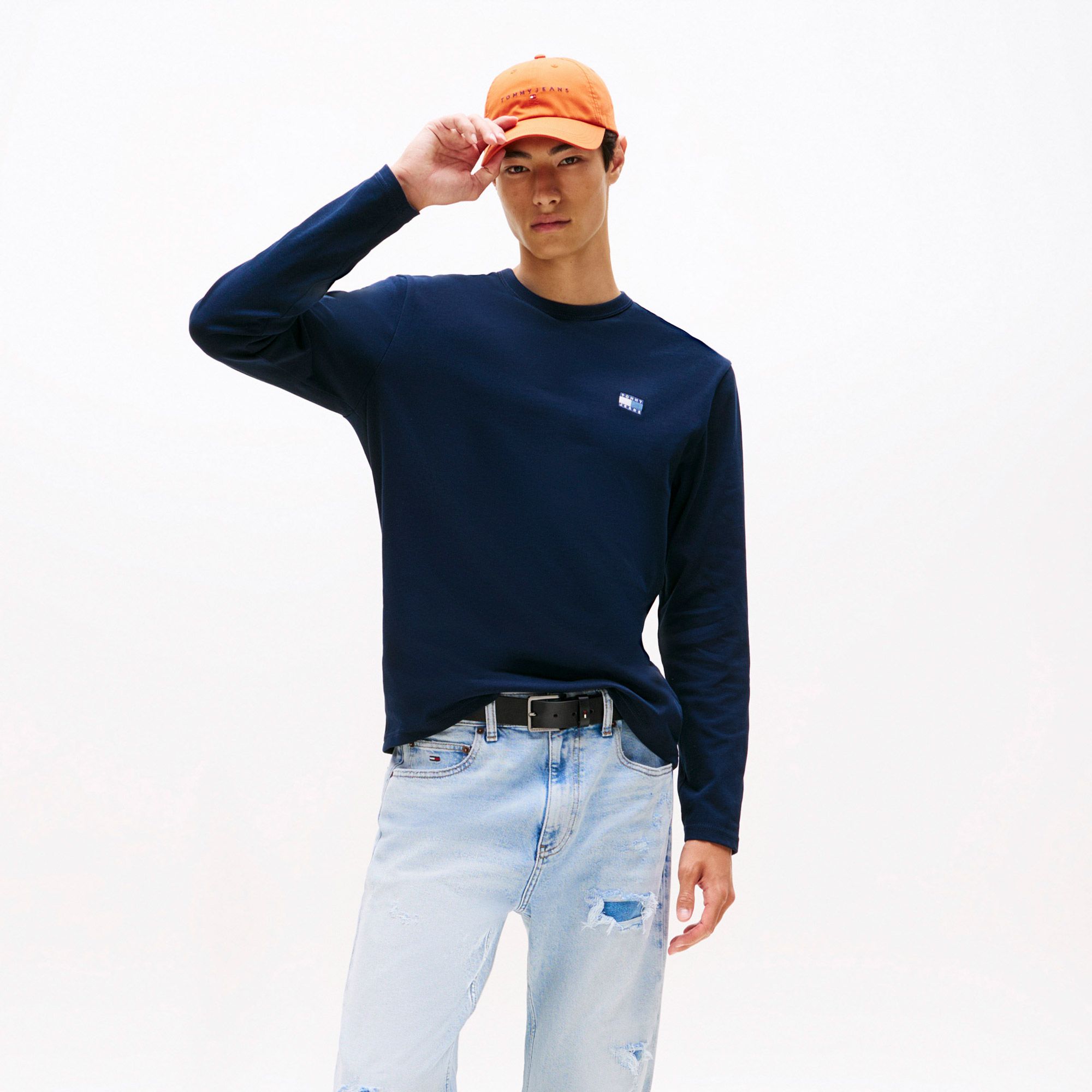 T-shirt Tommy Hilfiger Badge Longsleeve Hommes