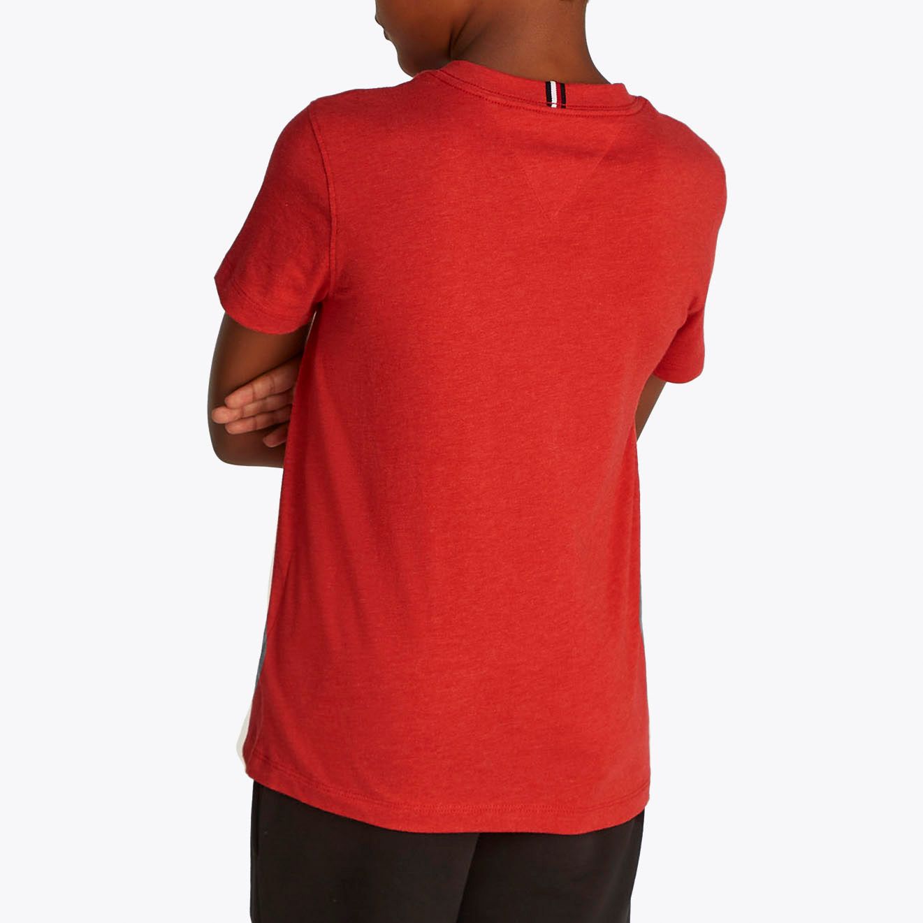 Tommy Hilfiger Essential Contrast Crew Shirt Junior