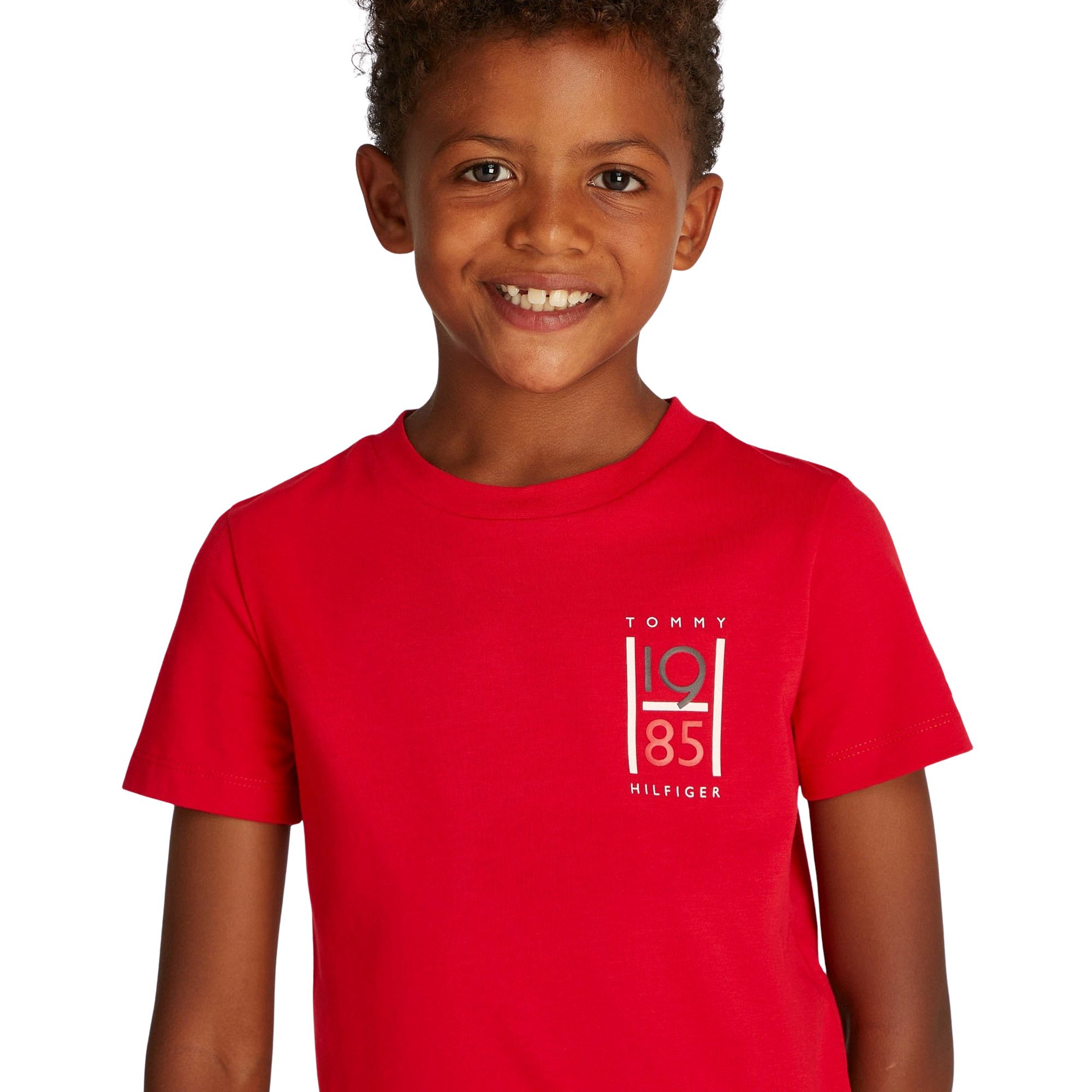 T-shirt Tommy Hilfiger Graphic Logo Crew Enfants