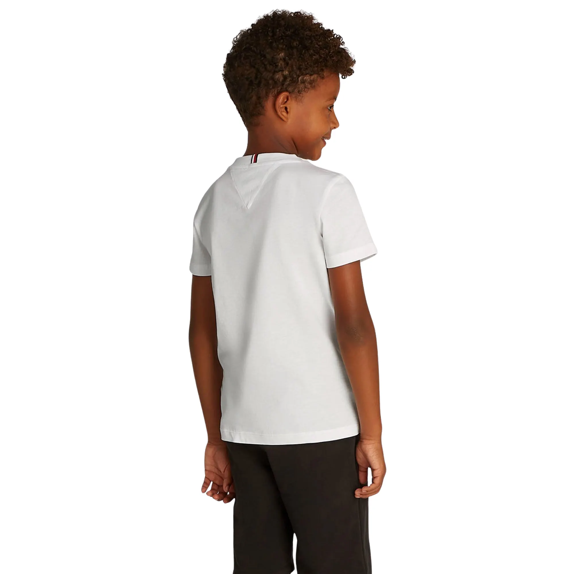 Tommy Hilfiger Graphic Logo Crew Shirt Junior
