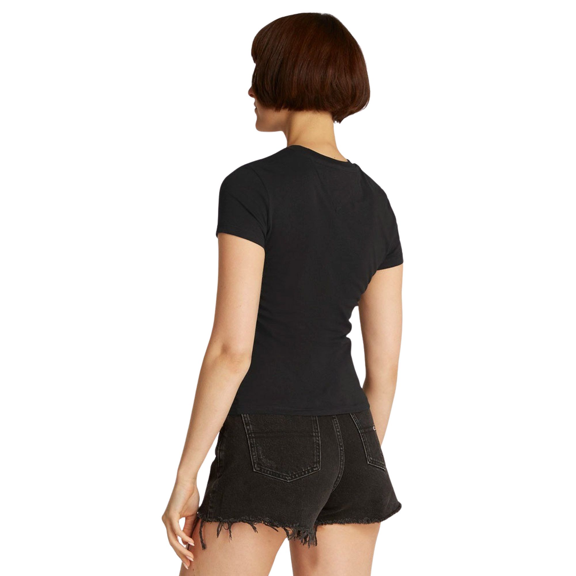 T-shirt Tommy Hilfiger Slim Tonal Linear Femmes