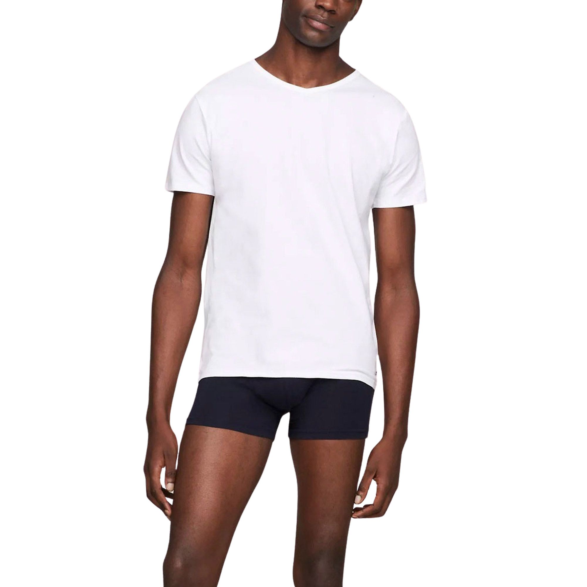 Tommy Hilfiger Stretch V-neck Shirts Heren (3-pack)