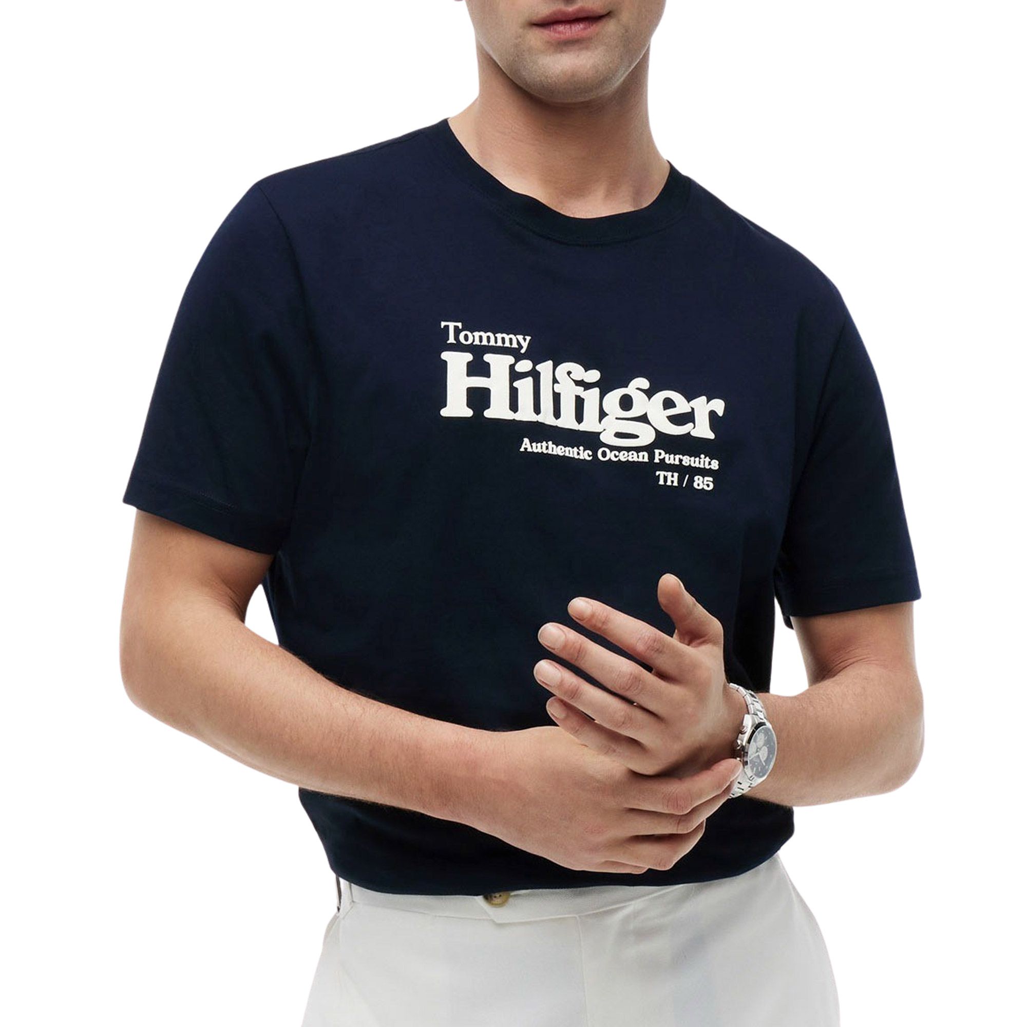 Tommy Hilfiger Nautical Chest Graphic Shirt Heren