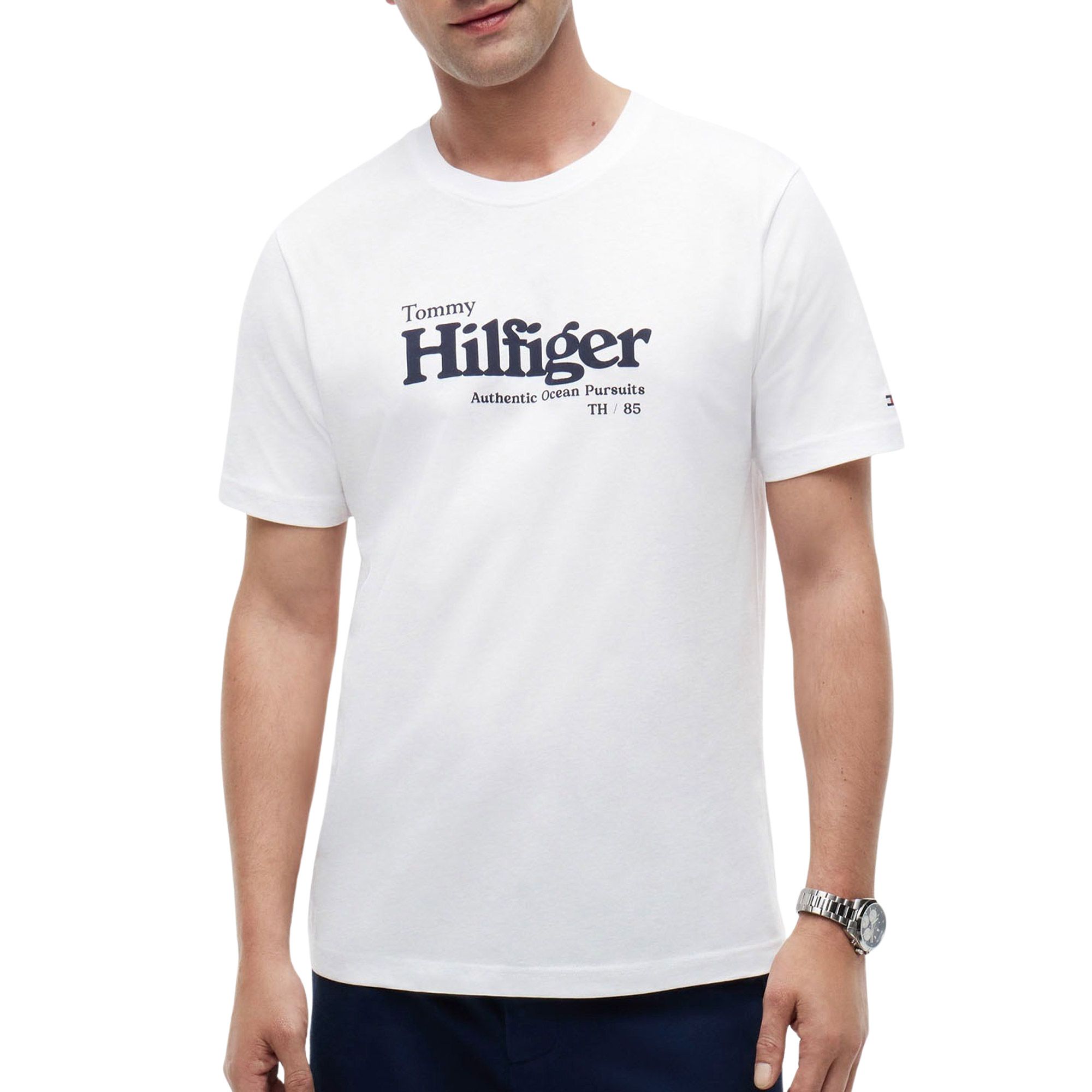 Tommy Hilfiger Nautical Chest Graphic Shirt Heren