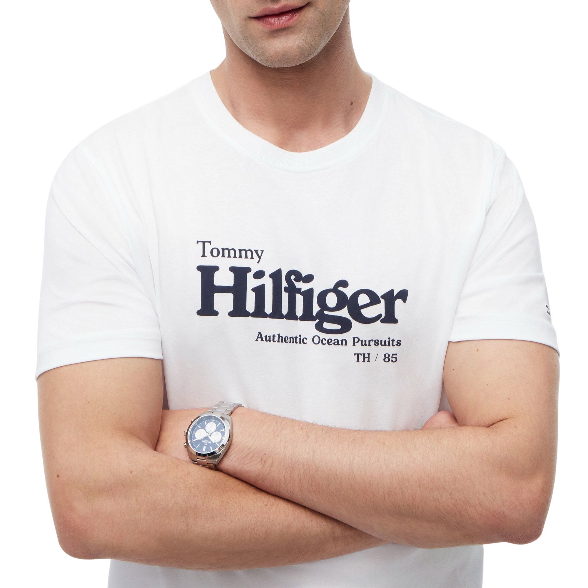 Tommy Hilfiger Nautical Chest Graphic Shirt Heren