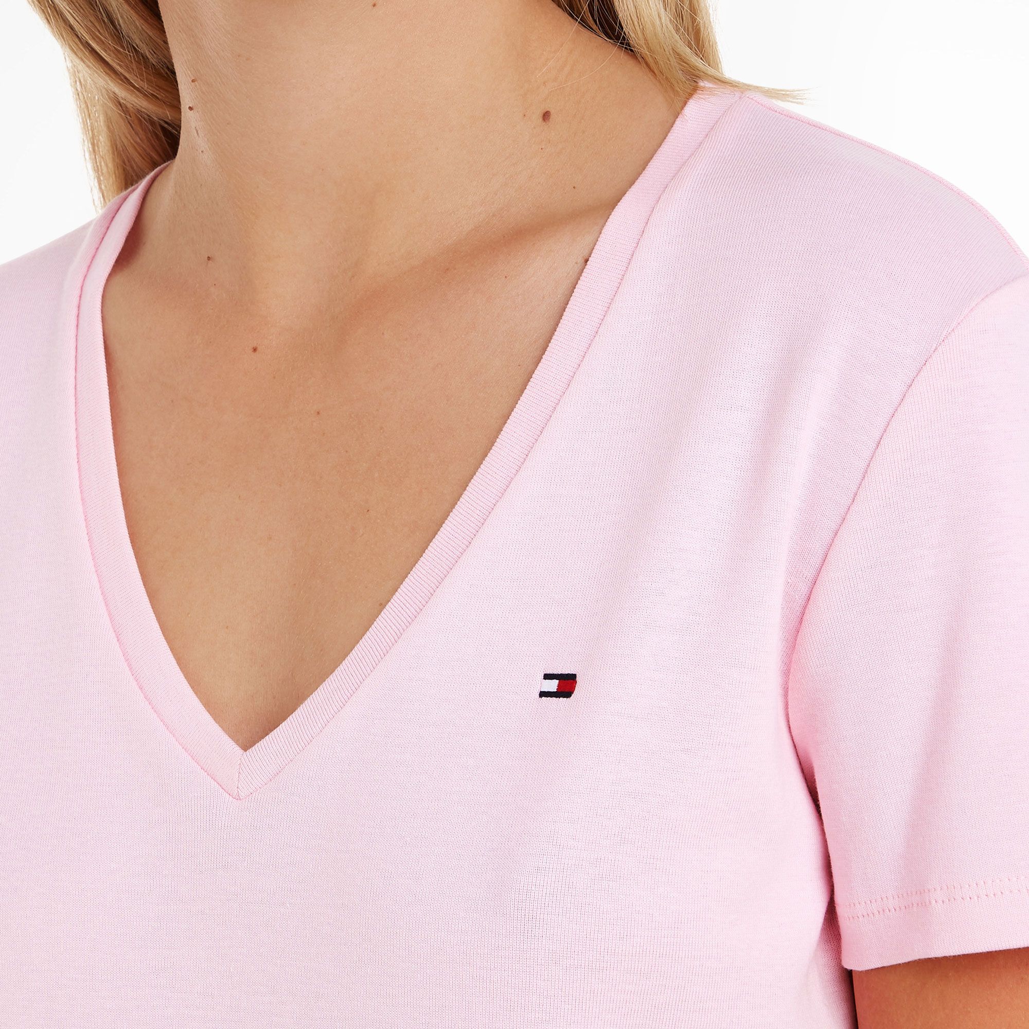 Tommy Hilfiger Slim Cody V-neck Shirt Dames