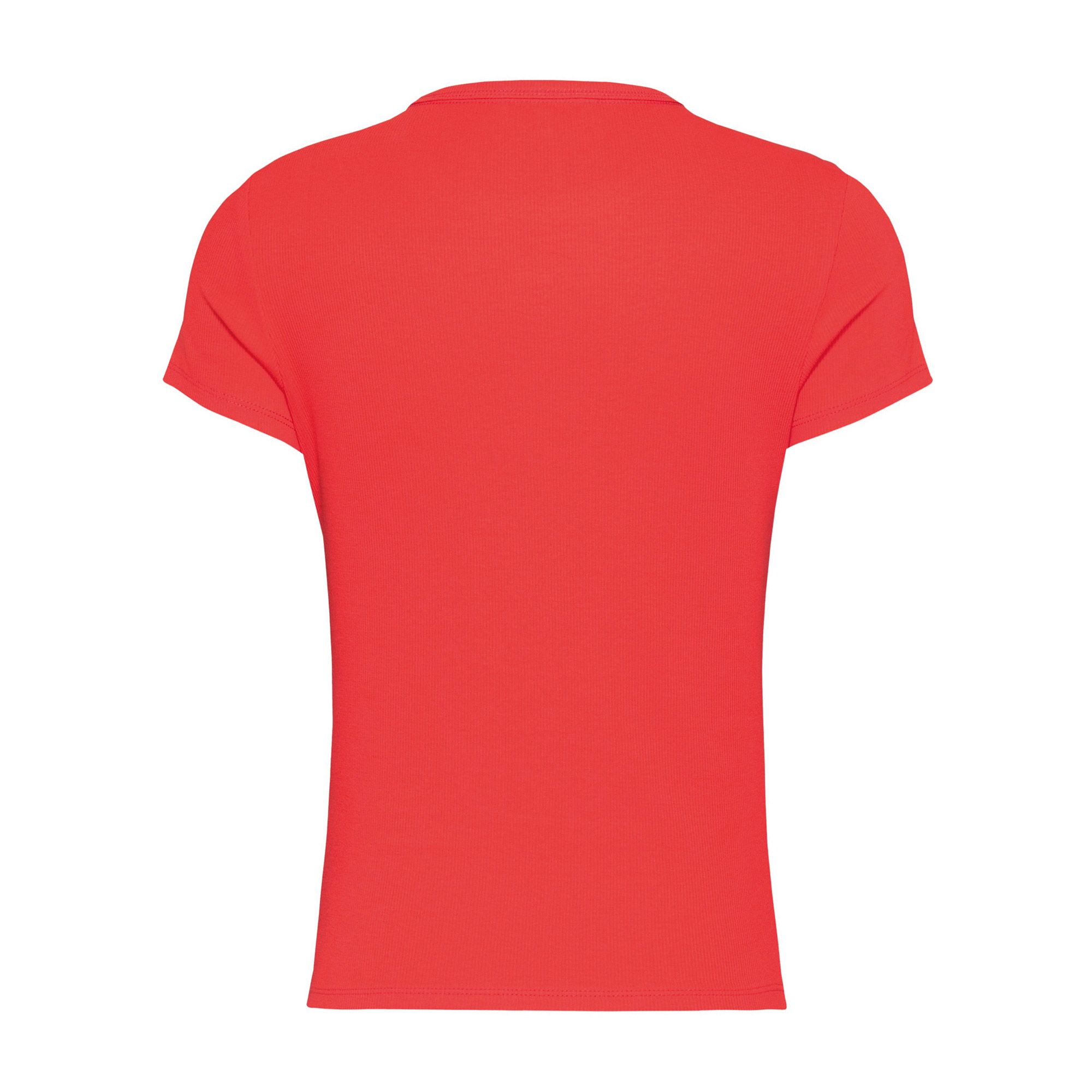 T-shirt Tommy Hilfiger Essential Slim Rib-Knit Femmes