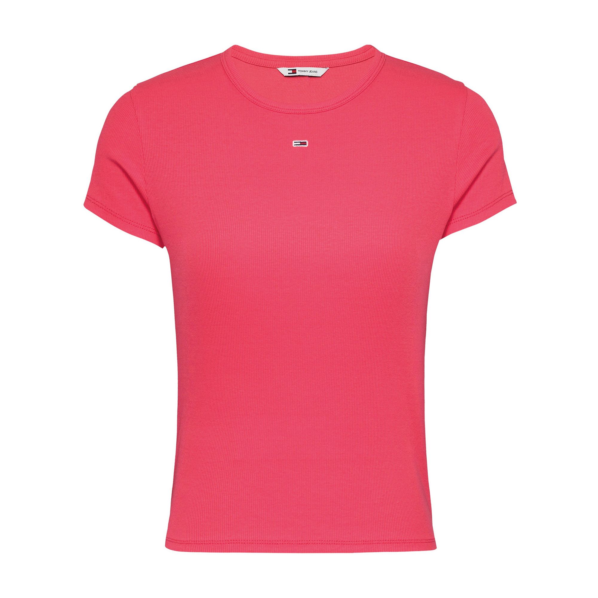 T-shirt Tommy Hilfiger Essential Slim Rib-Knit Femmes