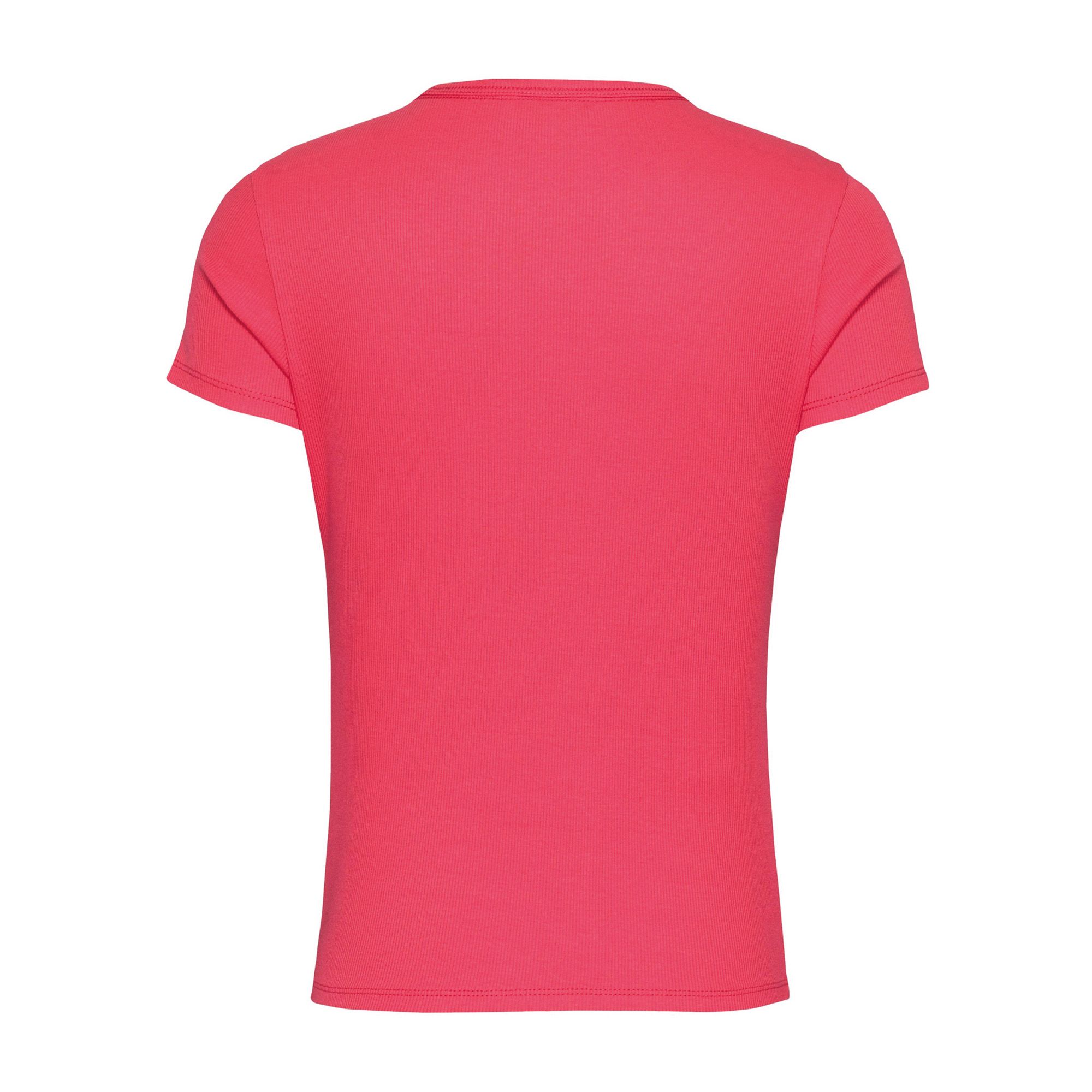 T-shirt Tommy Hilfiger Essential Slim Rib-Knit Femmes