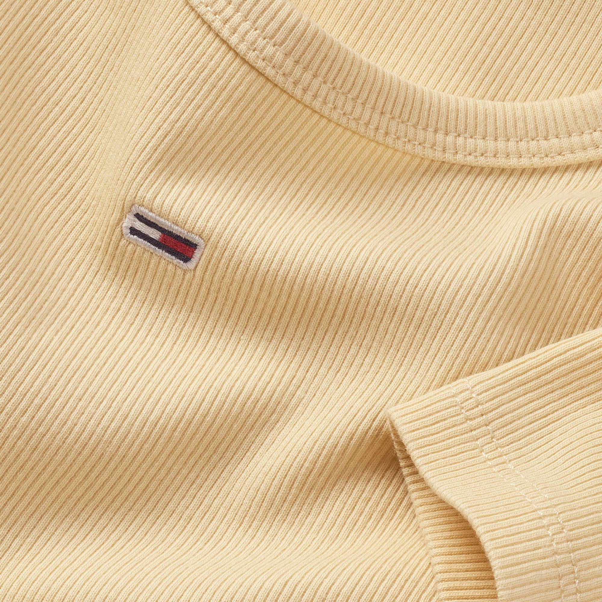 T-shirt Tommy Hilfiger Essential Slim Rib-Knit Femmes