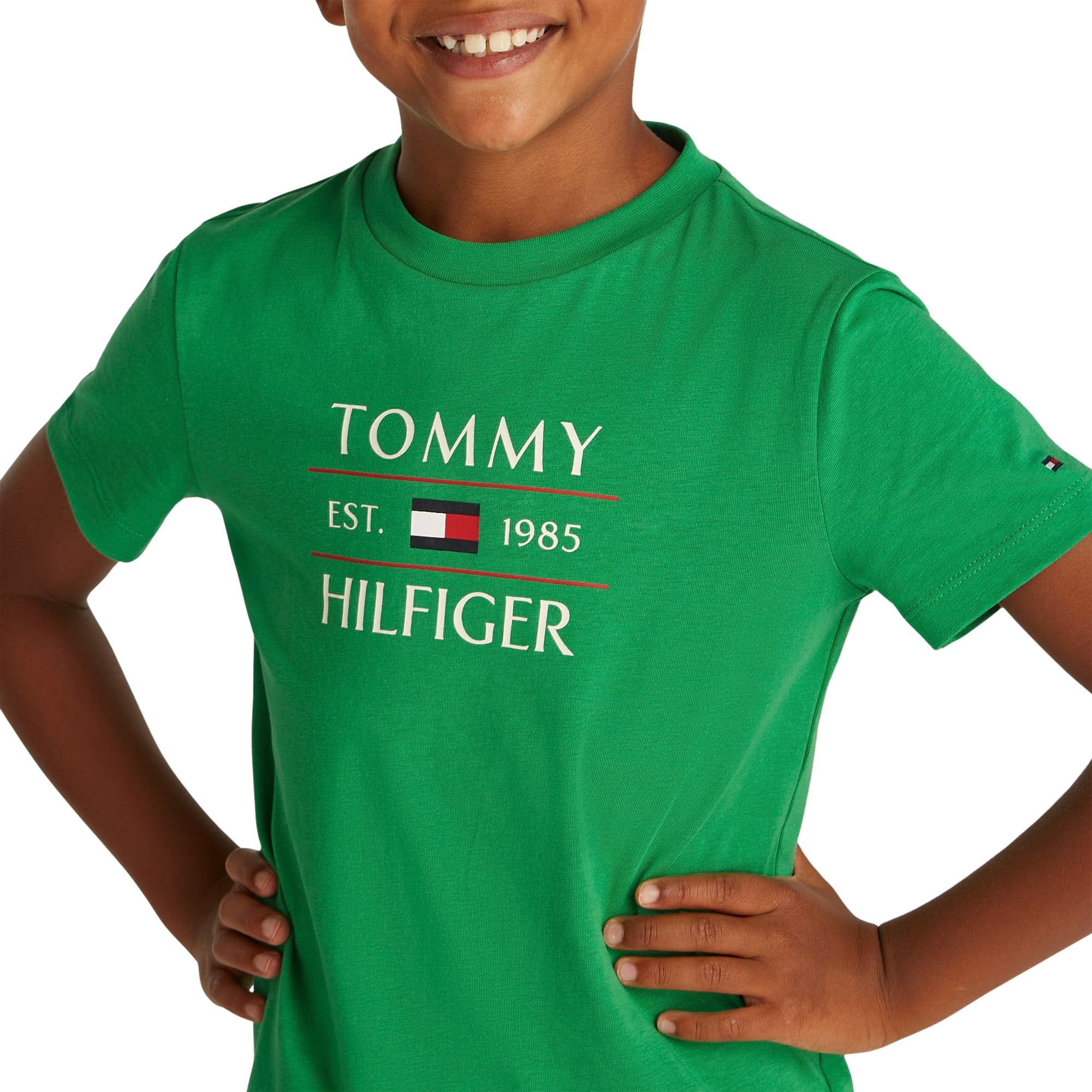 Tommy Hilfiger Flag Crew Shirt Junior