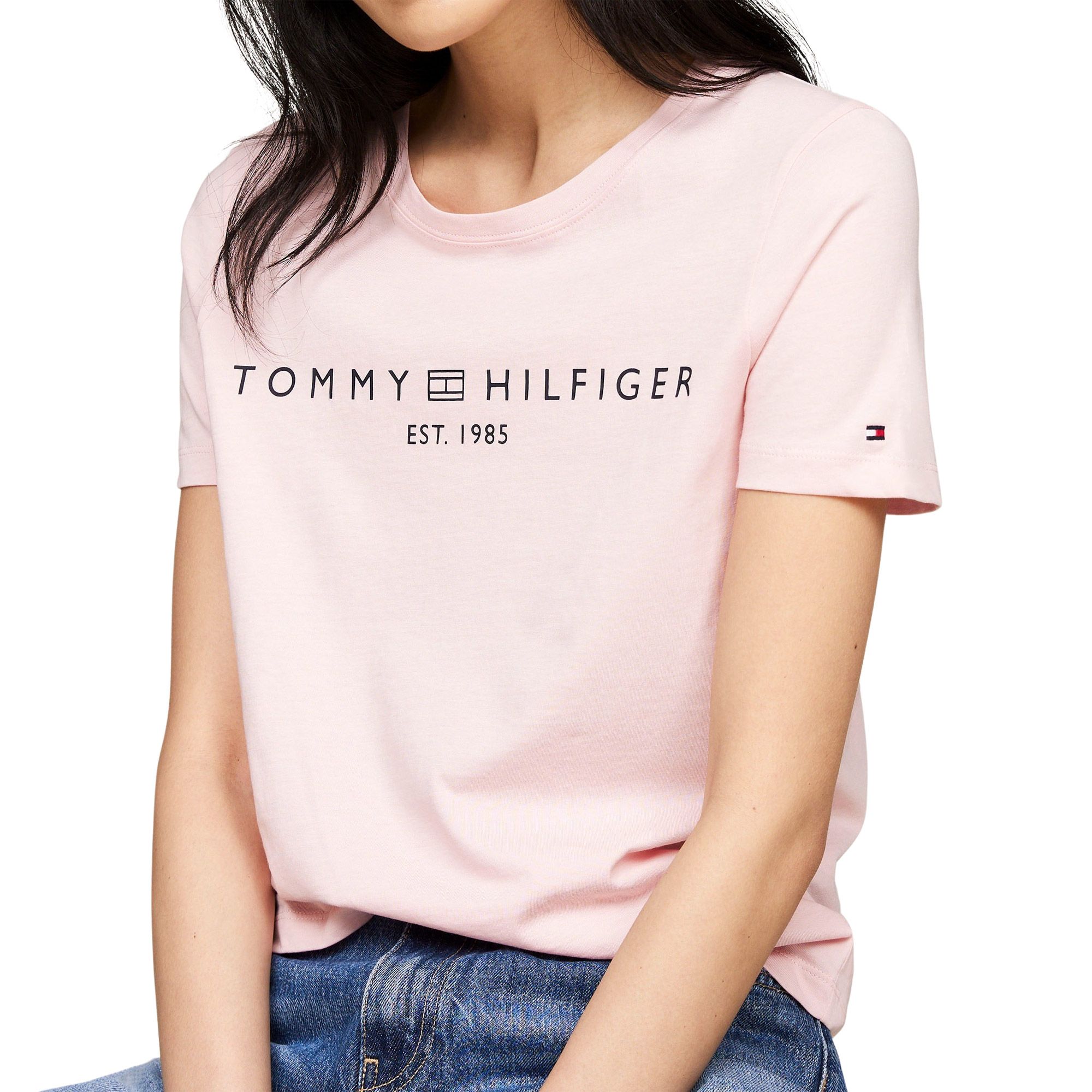 Tommy Hilfiger Regular Corp Logo Shirt Dames