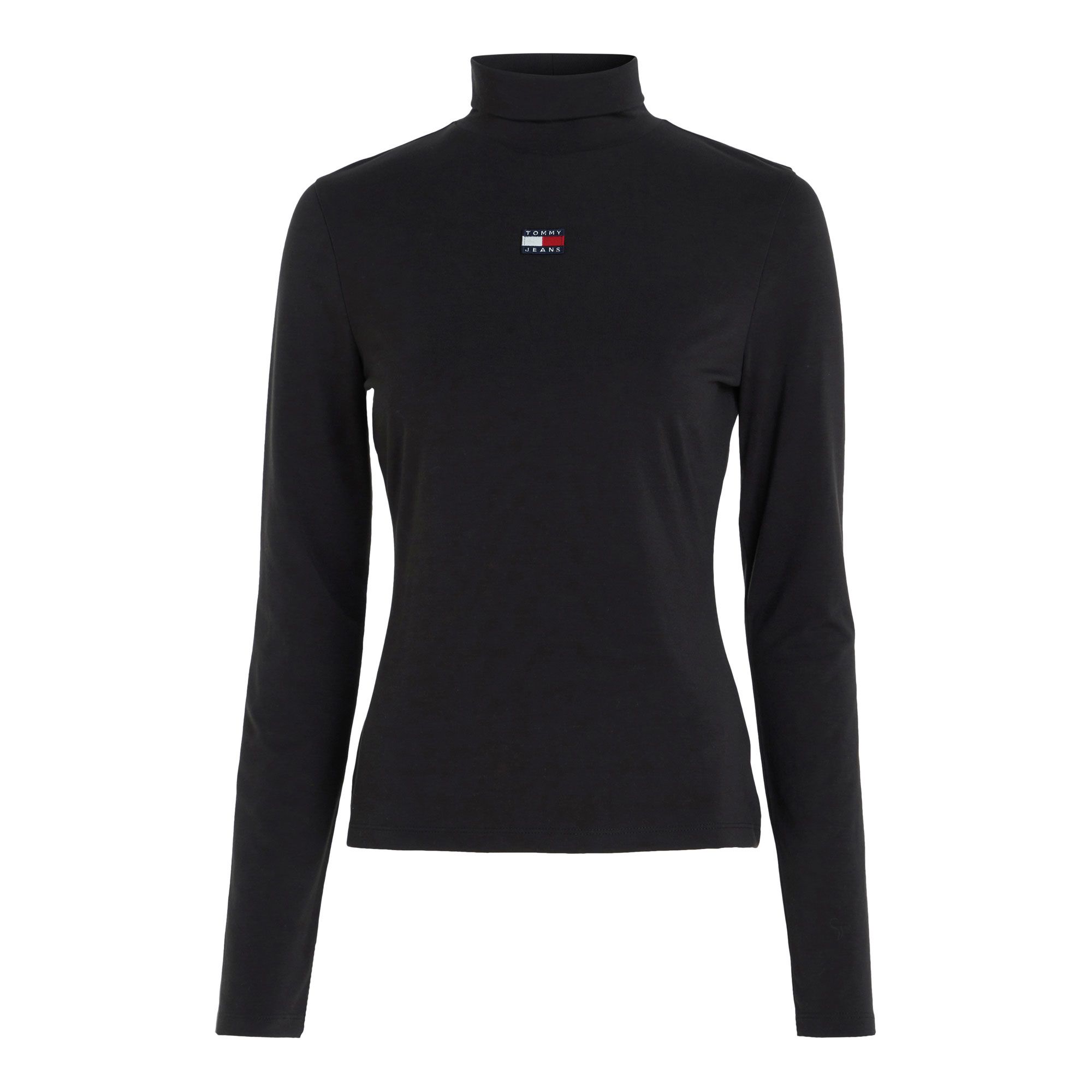 Tommy Hilfiger Slim XS Badge Turtleneck Shirt Dames