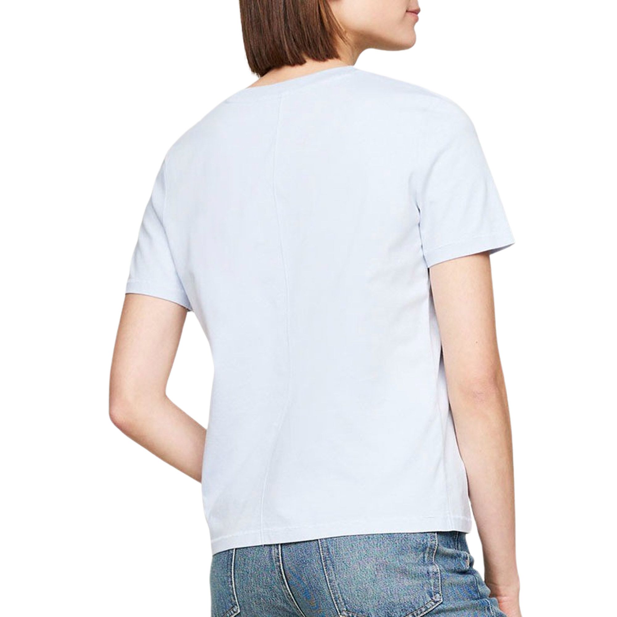 Tommy Hilfiger Regular Script Logo Crew Shirt Dames