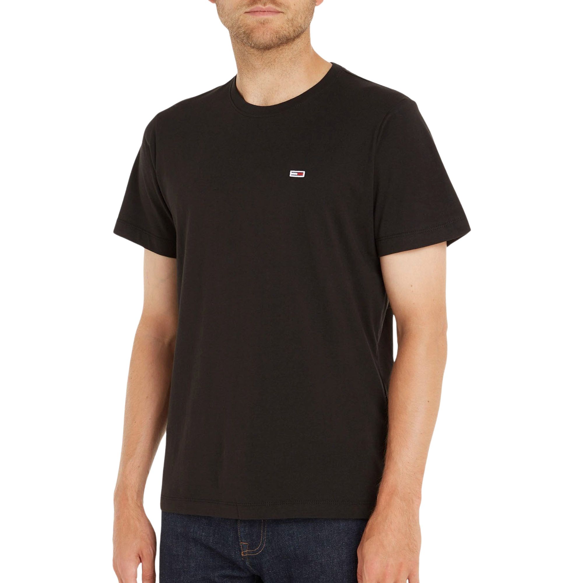 Tommy Hilfiger Slim Jersey C Neck EXT Shirt Heren