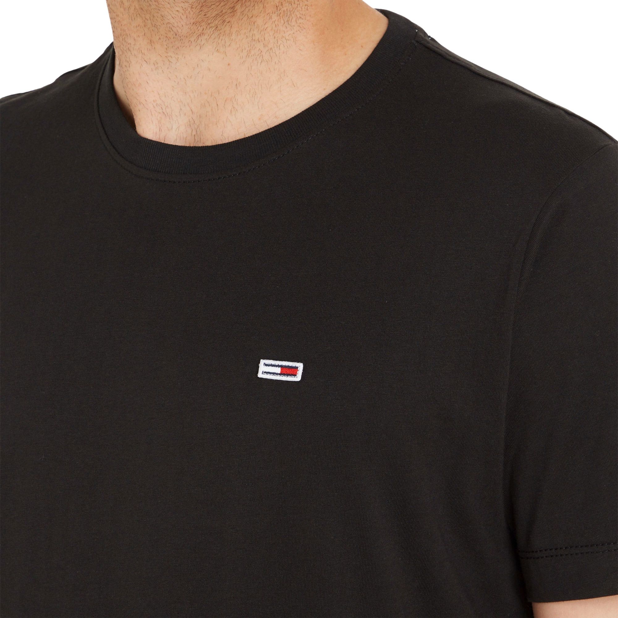 Tommy Hilfiger Slim Jersey C Neck EXT Shirt Heren