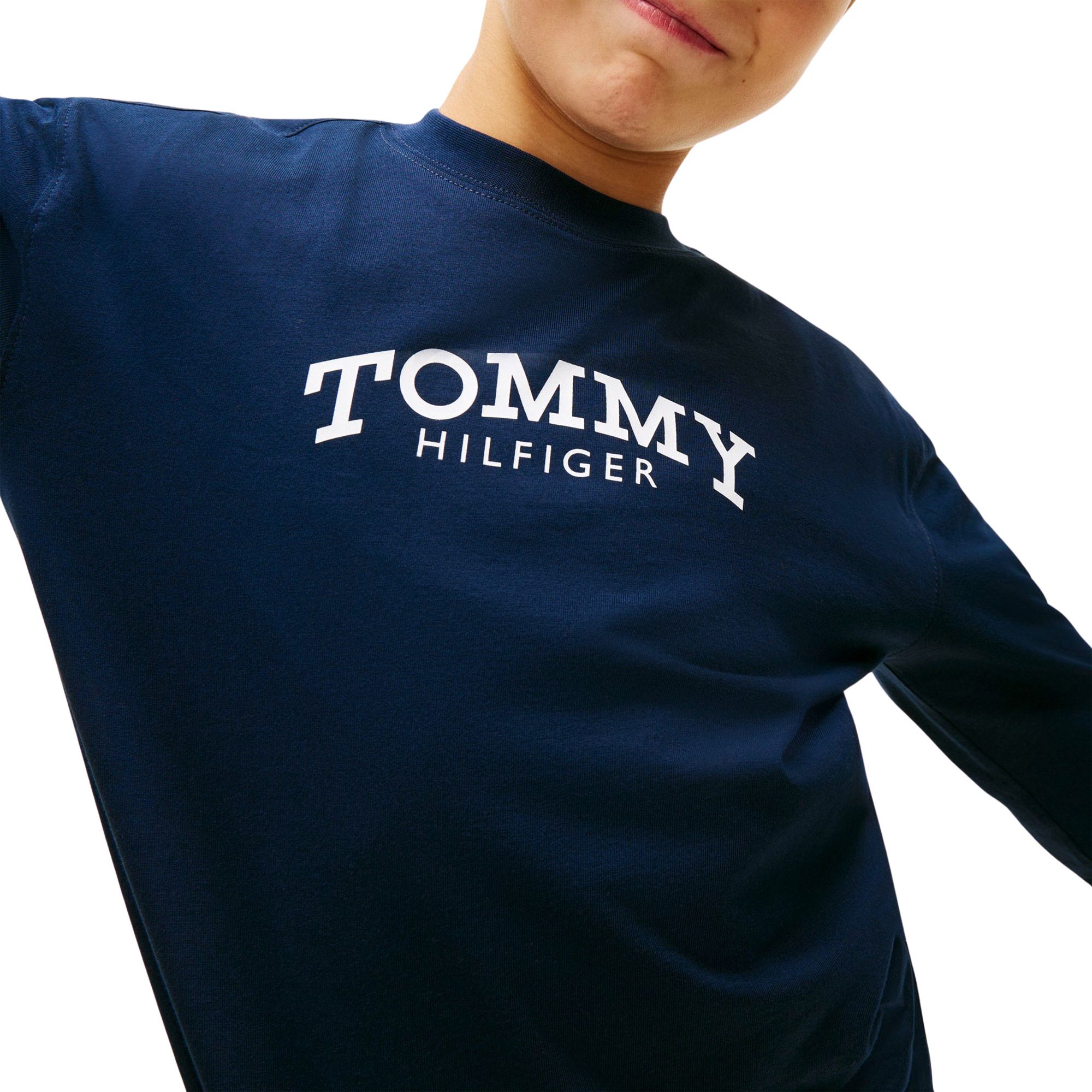 Tommy Hilfiger Monotype Print Longsleeve Shirt Junior