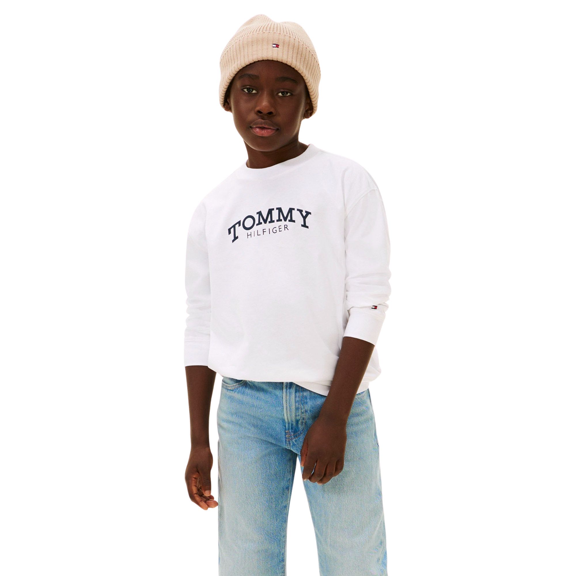 Tommy Hilfiger Monotype Print Longsleeve Shirt Junior