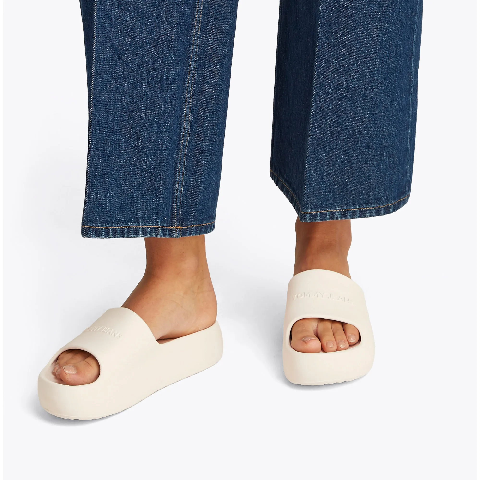 Tommy Hilfiger Flatform Badslippers Dames