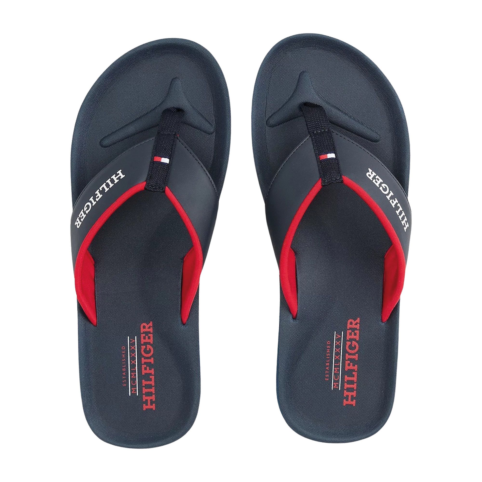 Tommy Hilfiger Padded Comfort Logo Strap Teenslippers Heren