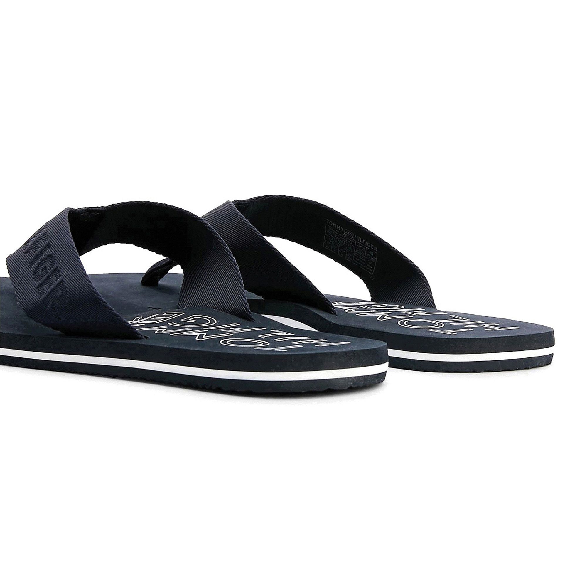 Tommy Hilfiger Logo Webbing Teenslippers Heren