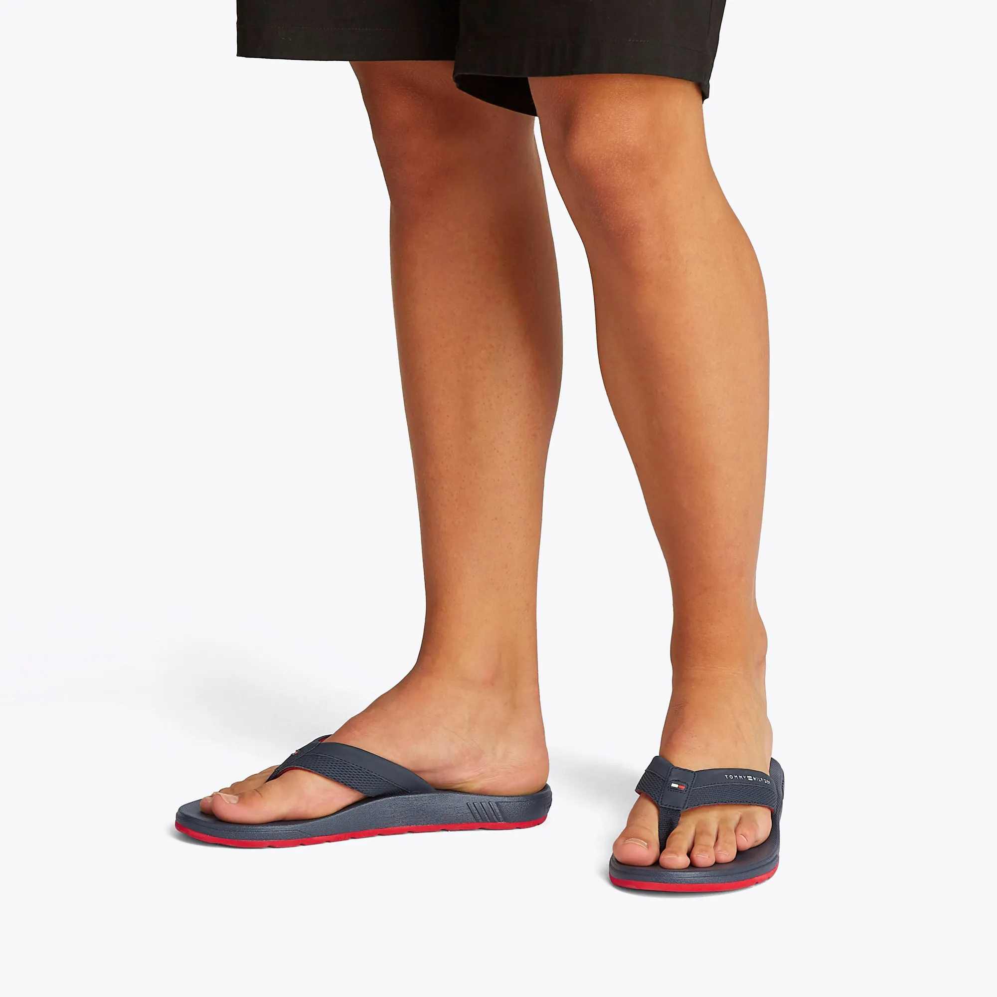 Tongs Tommy Hilfiger Logo Hommes