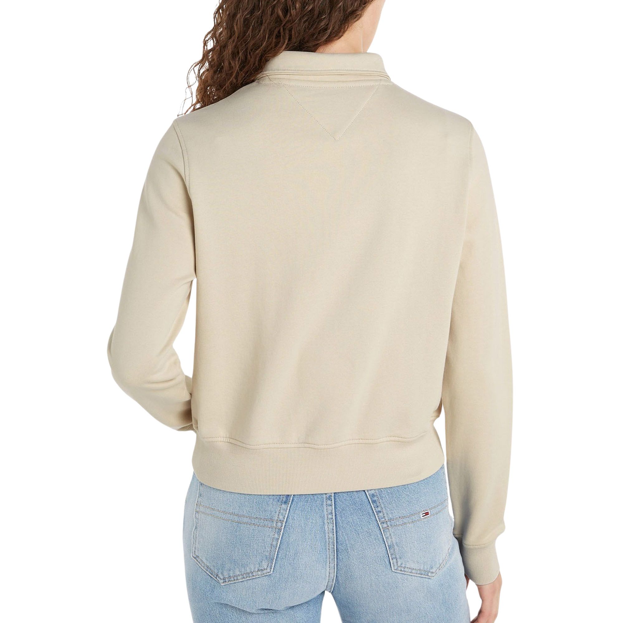 Tommy Hilfiger Regular Lala 1/4 Zip Sweater Dames