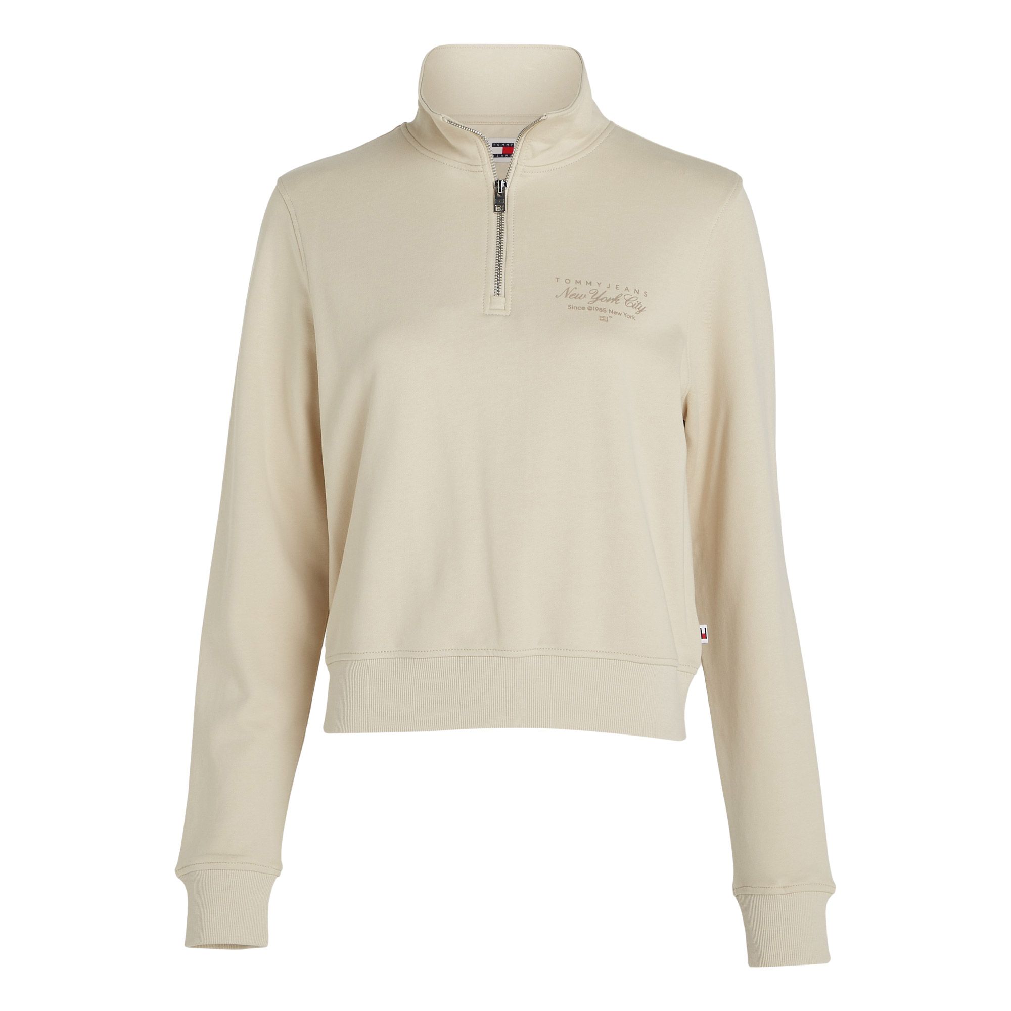 Tommy Hilfiger Regular Lala 1/4 Zip Sweater Dames