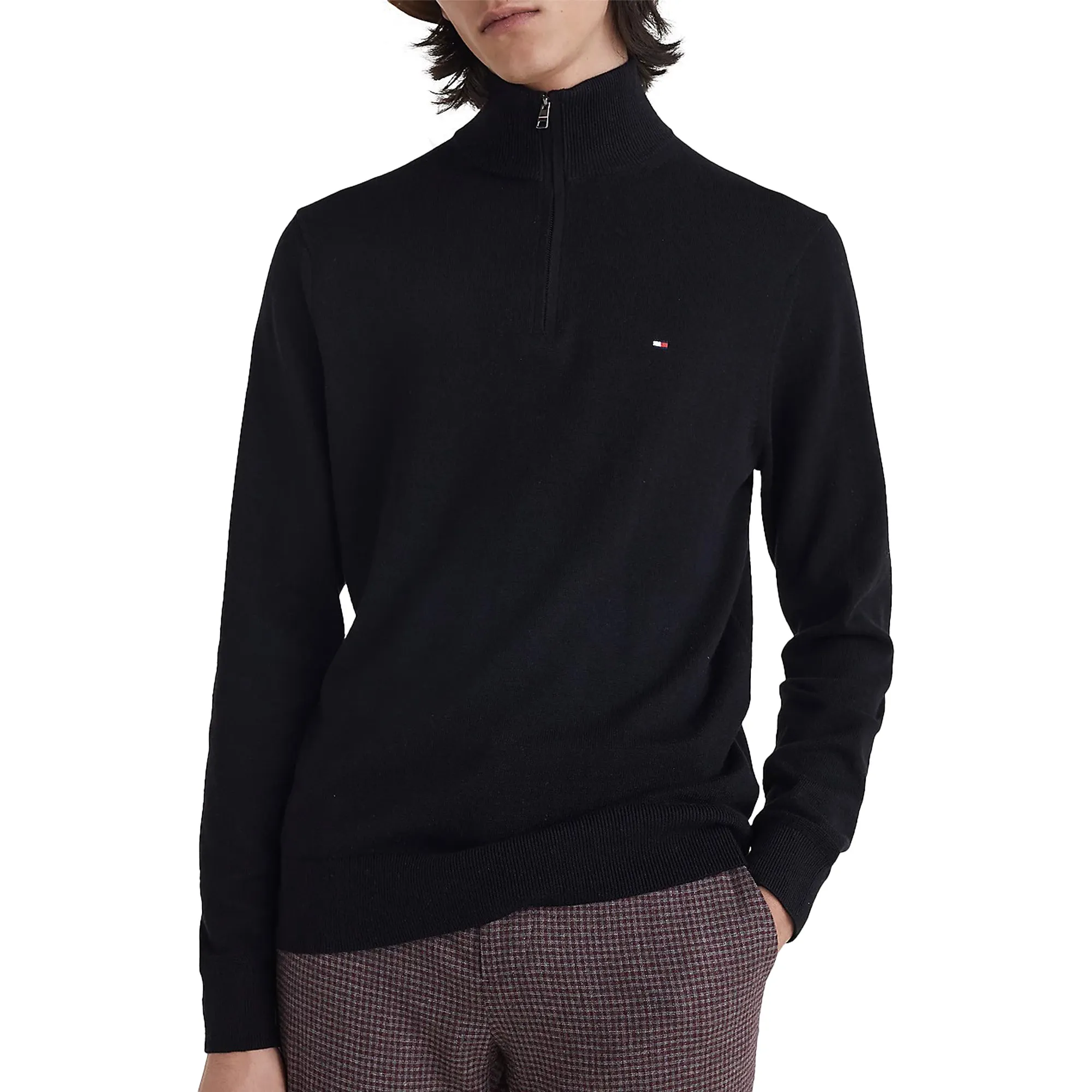 Tommy Hilfiger Pima Cotton Cashmere Sweater Heren