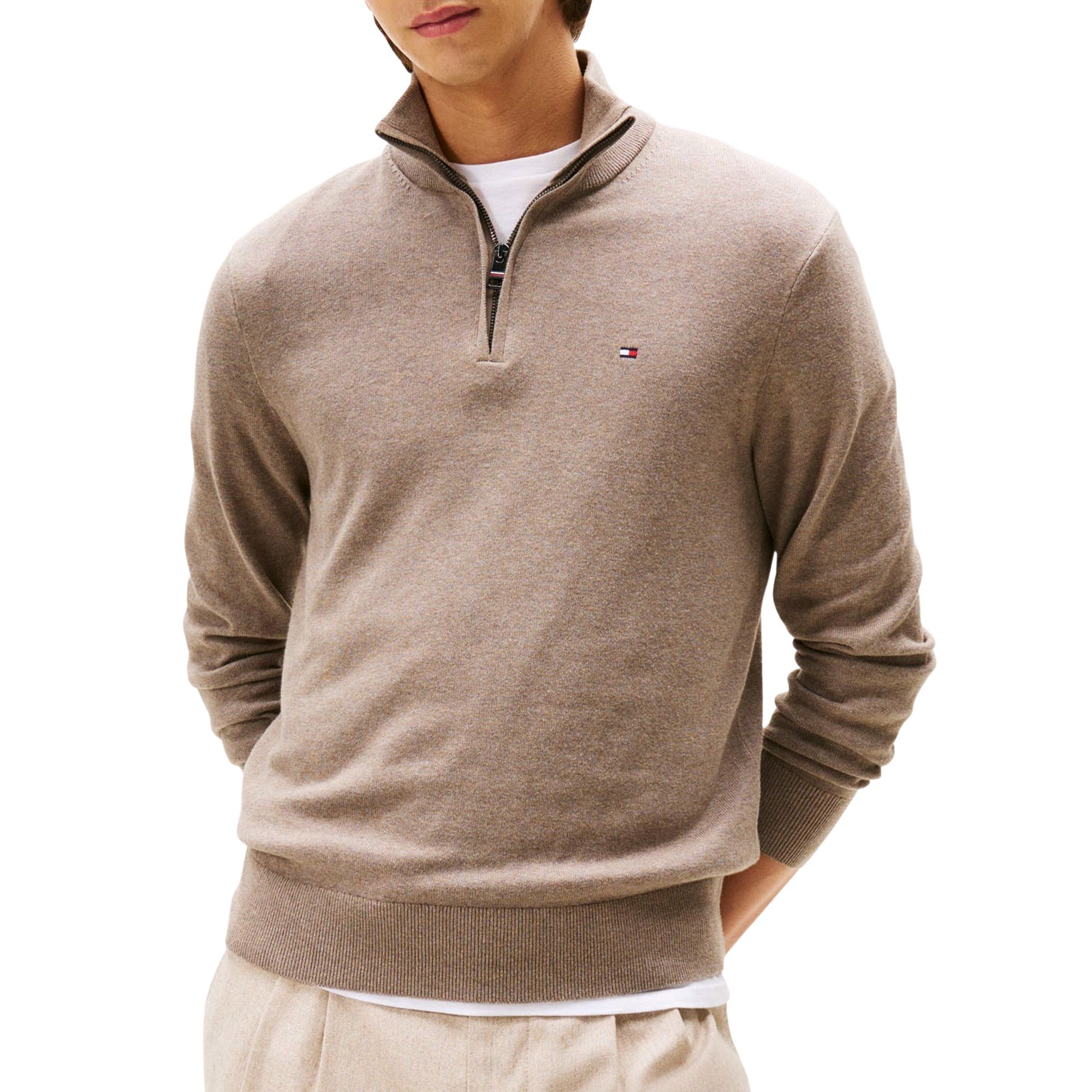 Pull Tommy Hilfiger Pima Coton Cachemire Hommes