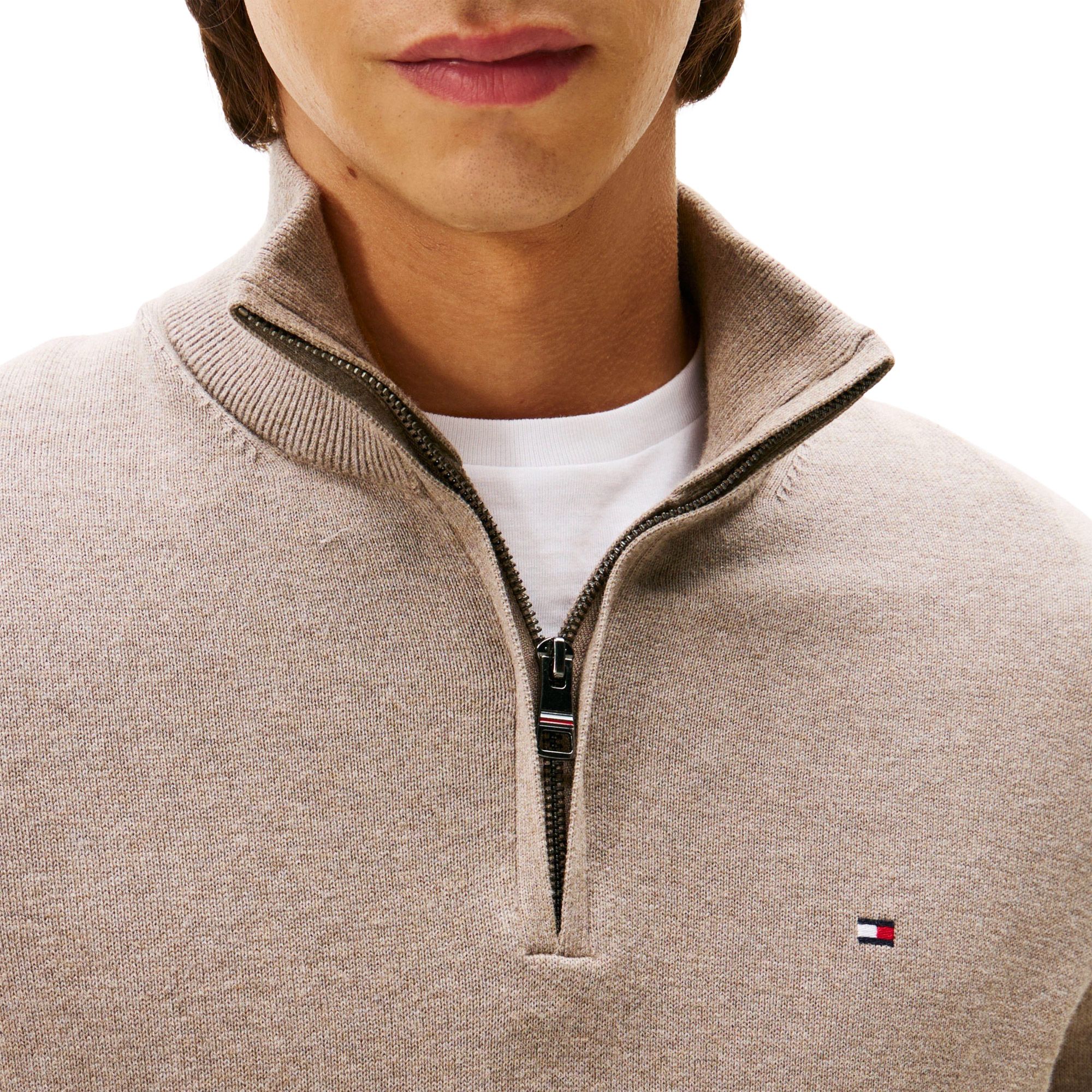 Tommy Hilfiger Pima Cotton Cashmere Sweater Heren