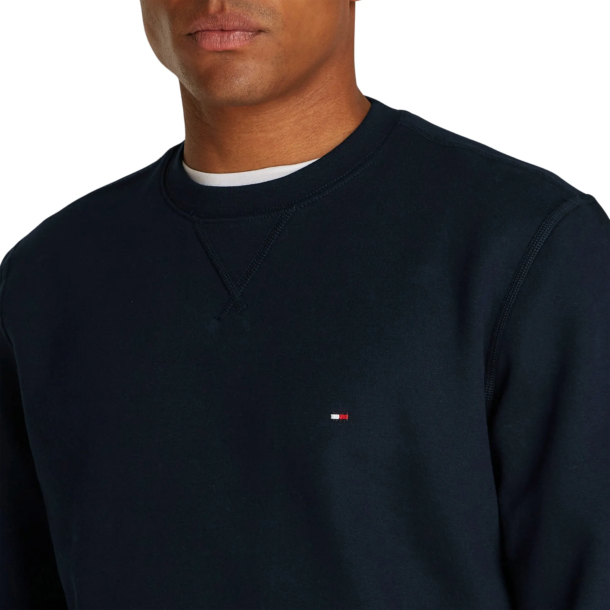 Tommy Hilfiger Essential Fleece Crew Sweater Heren