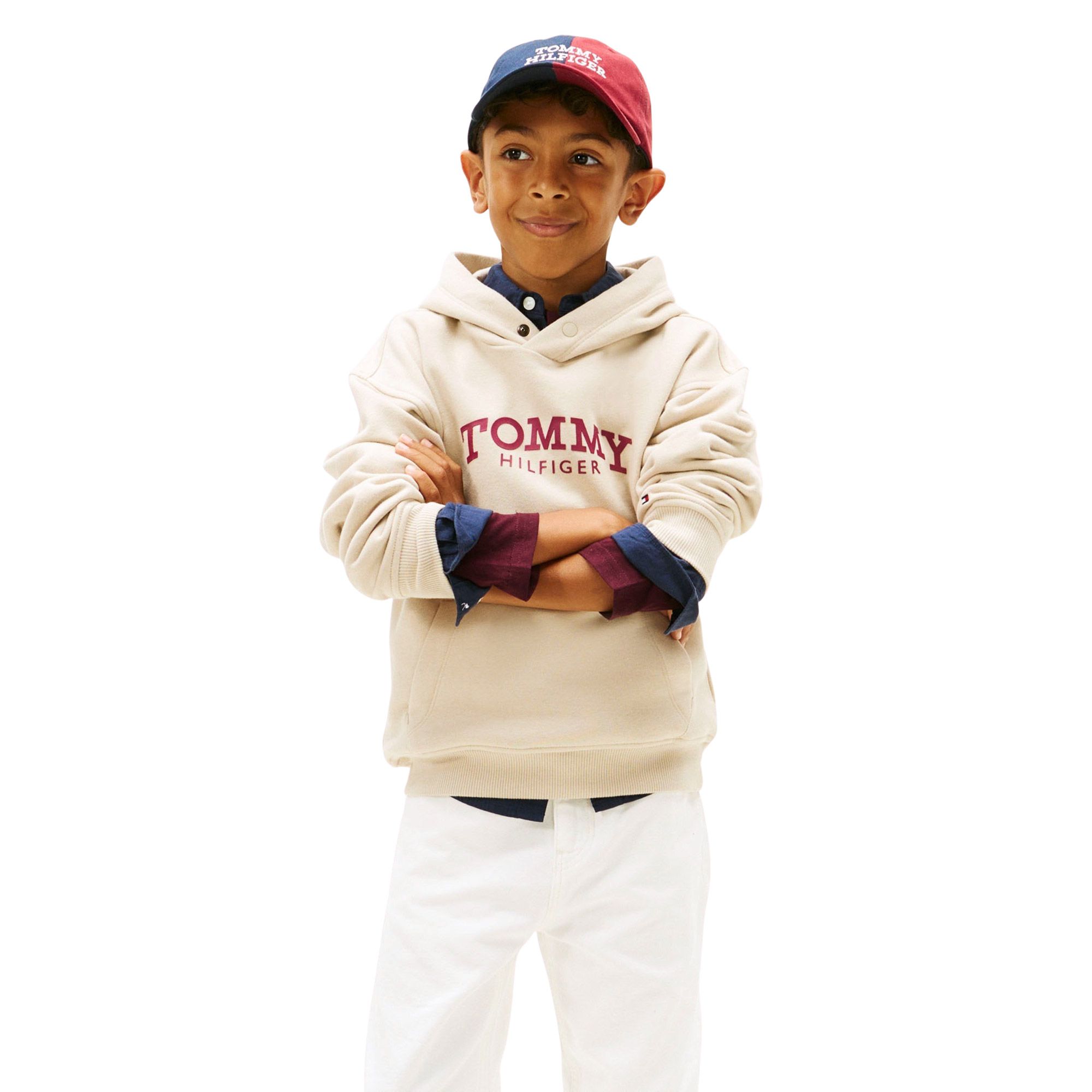 Tommy Hilfiger Monotype Print Hoodie Junior