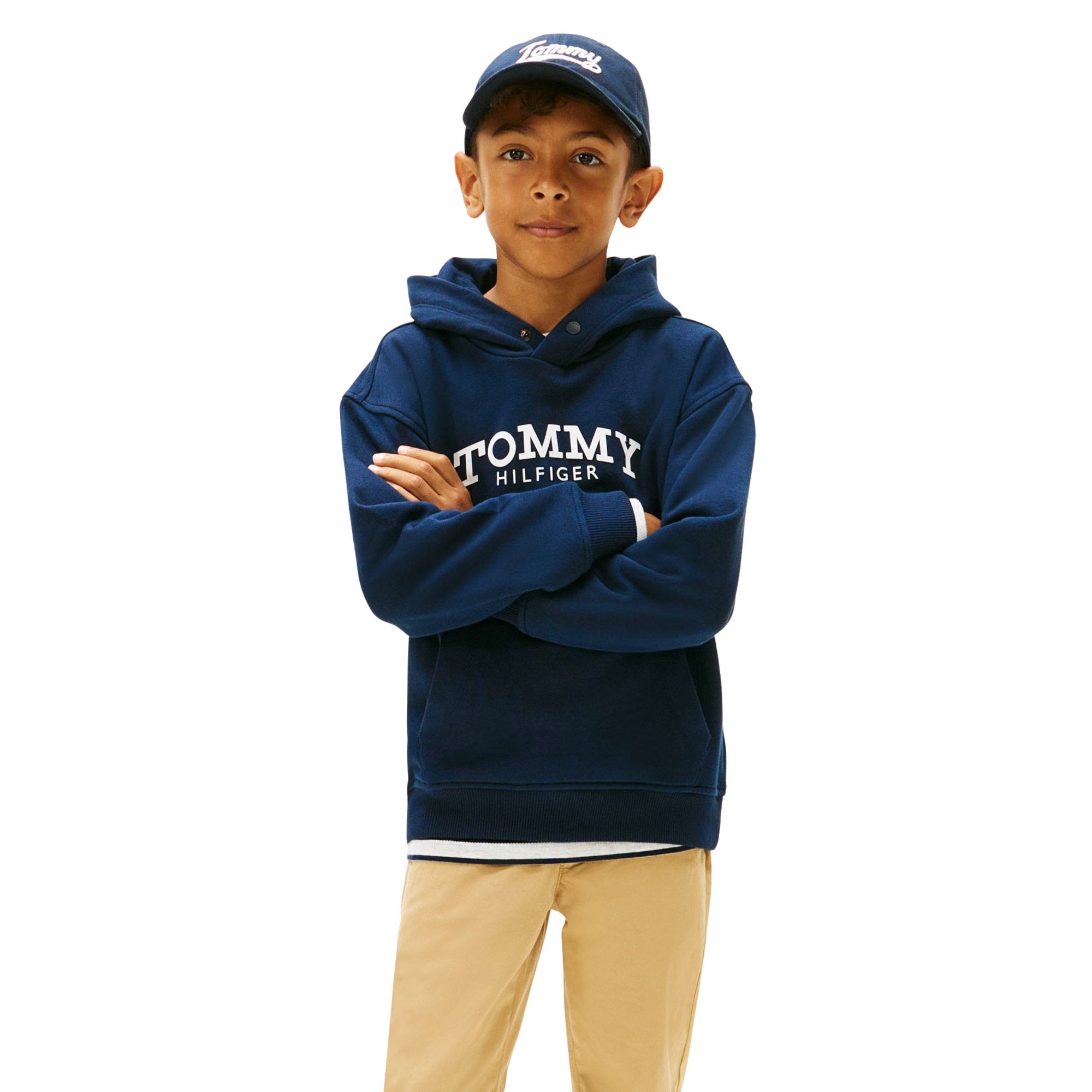 Tommy Hilfiger Monotype Print Hoodie Junior