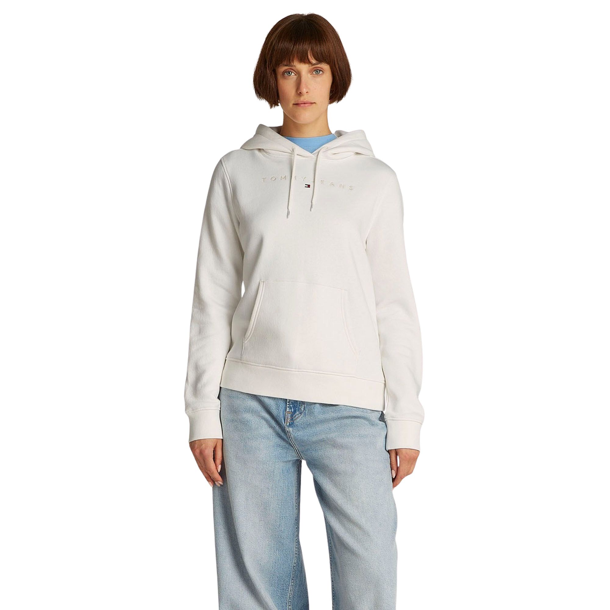 Tommy Hilfiger Regular Tonal Linear Hoodie Dames