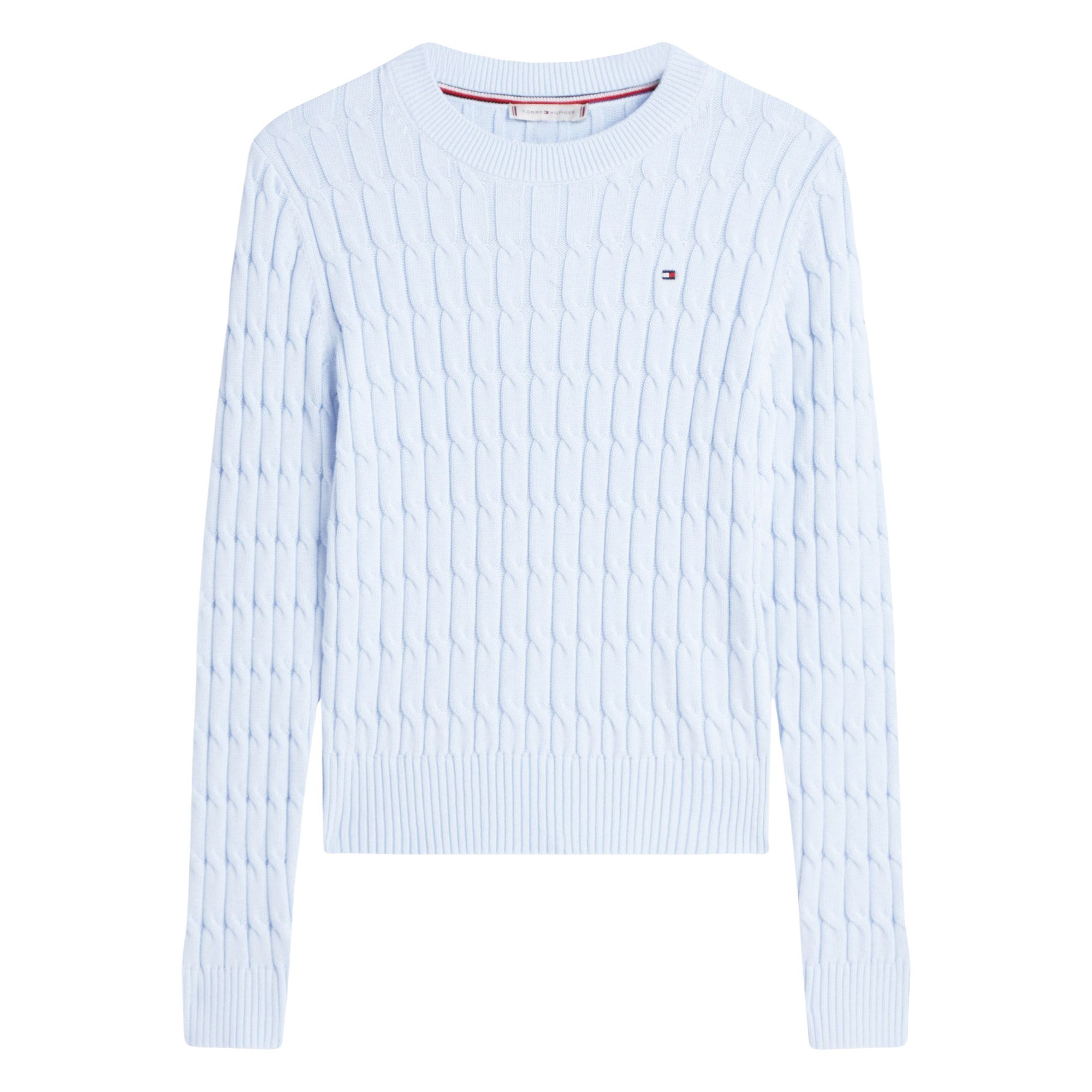 Tommy Hilfiger Co Cable Crew Sweater Dames