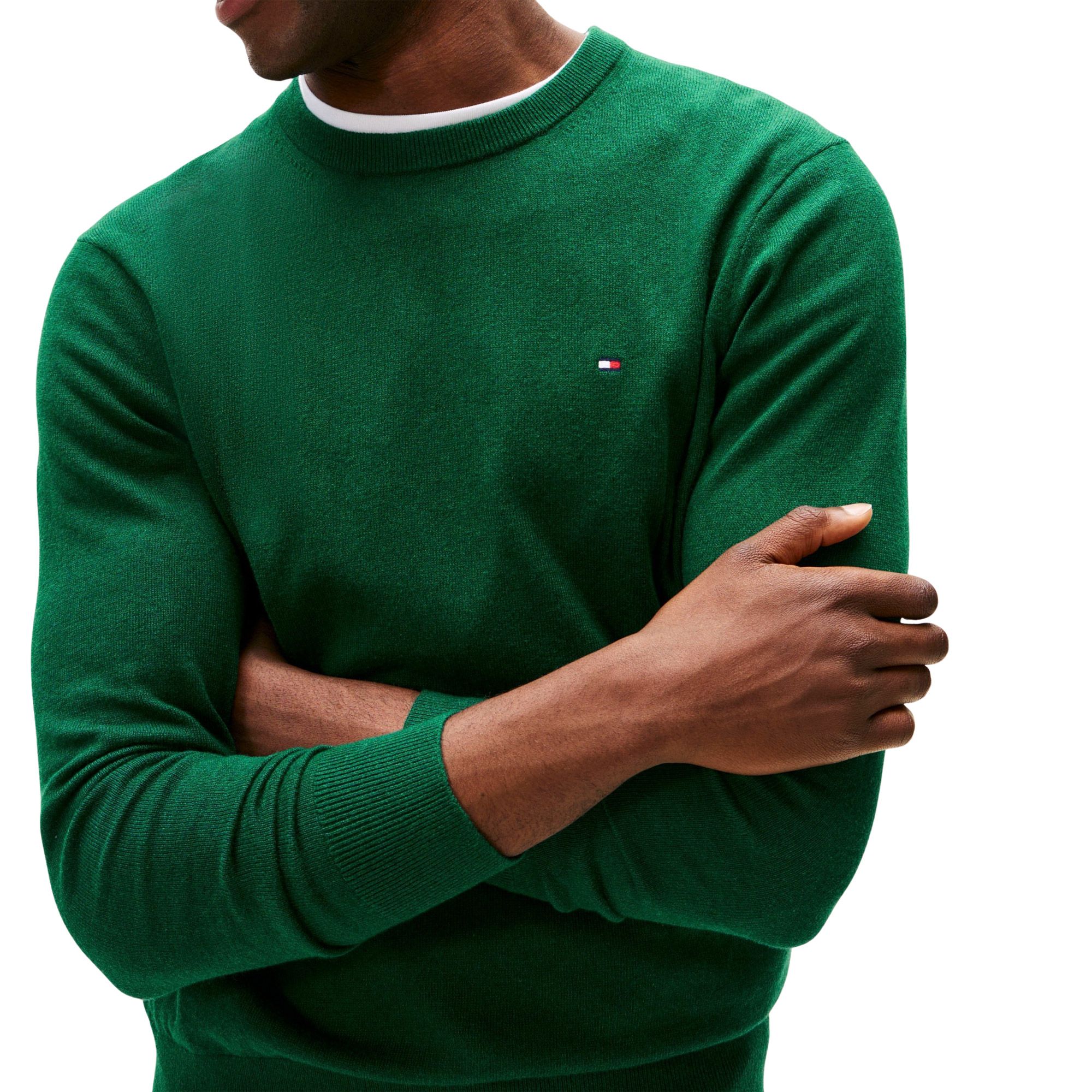 Tommy Hilfiger Pima Cotton Cashmere Sweater Heren