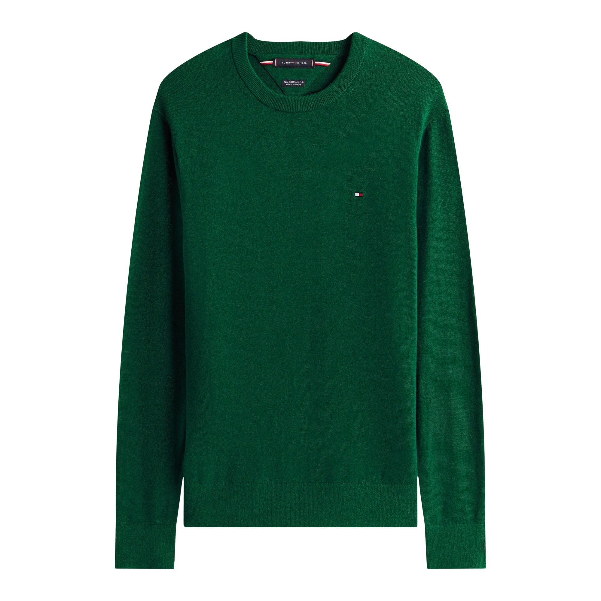 Tommy Hilfiger Pima Cotton Cashmere Sweater Heren