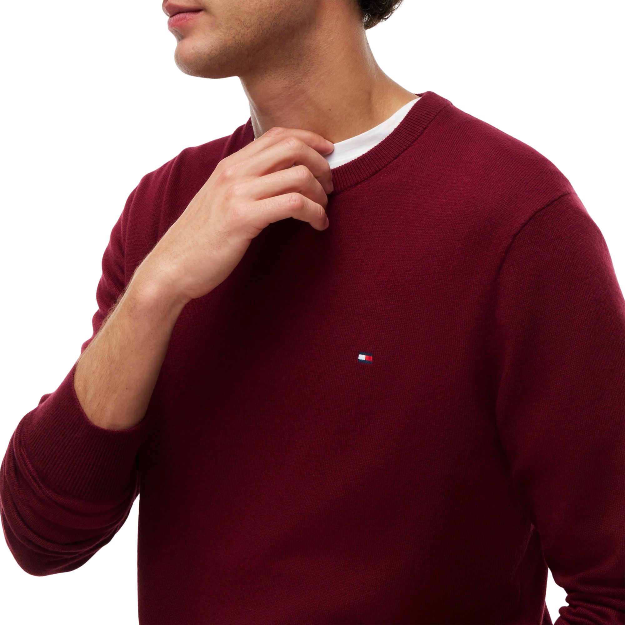 Tommy Hilfiger Pima Cotton Cashmere Sweater Heren