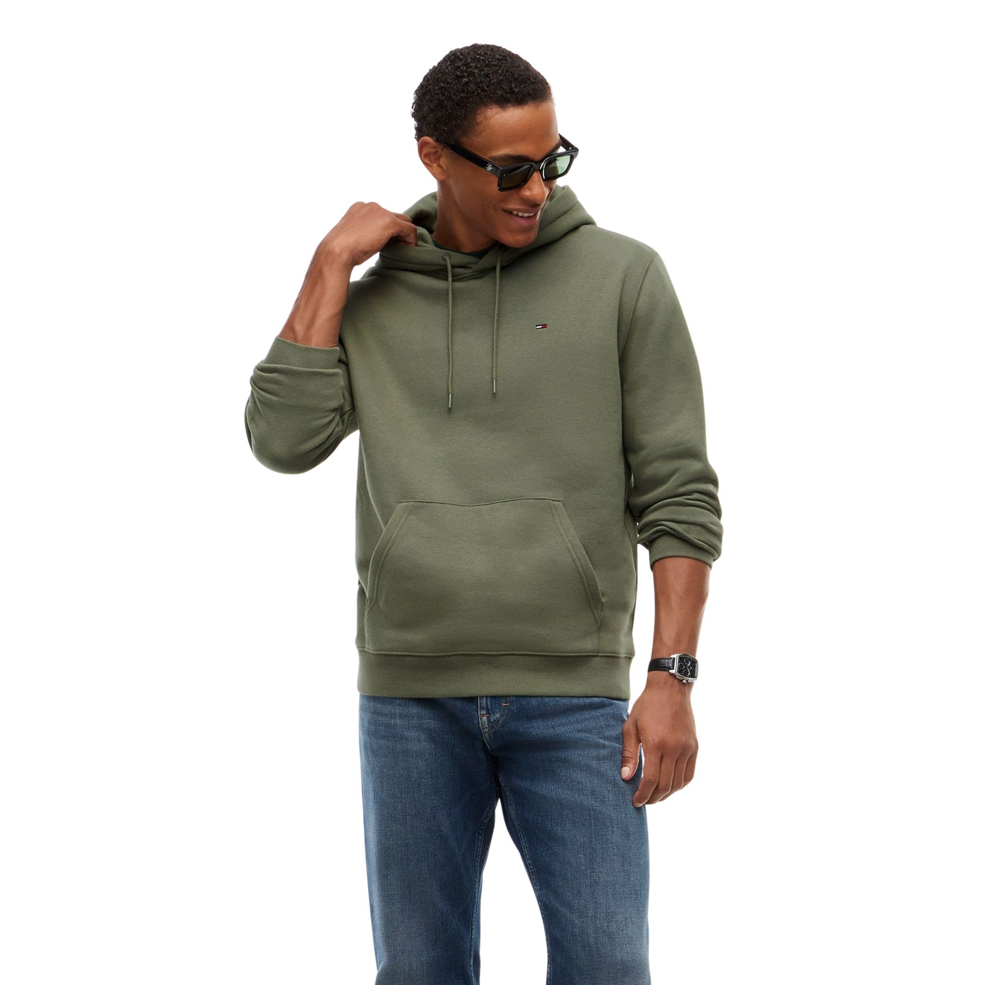 Tommy Hilfiger Regular Small Flag Kapuzenpullover Herren