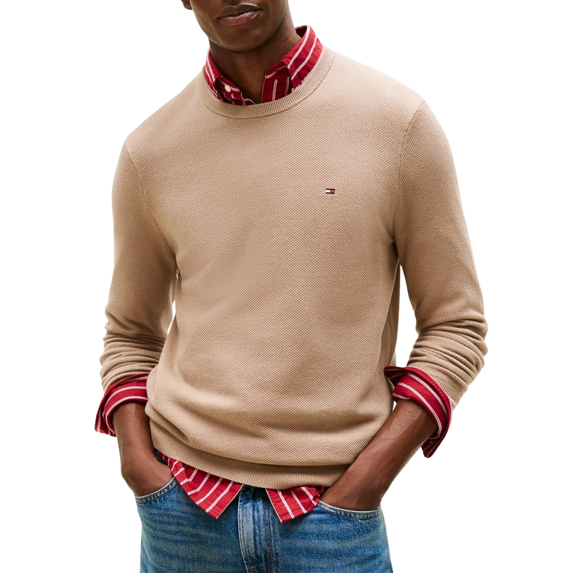 Tommy Hilfiger Essential Structure Sweater Heren