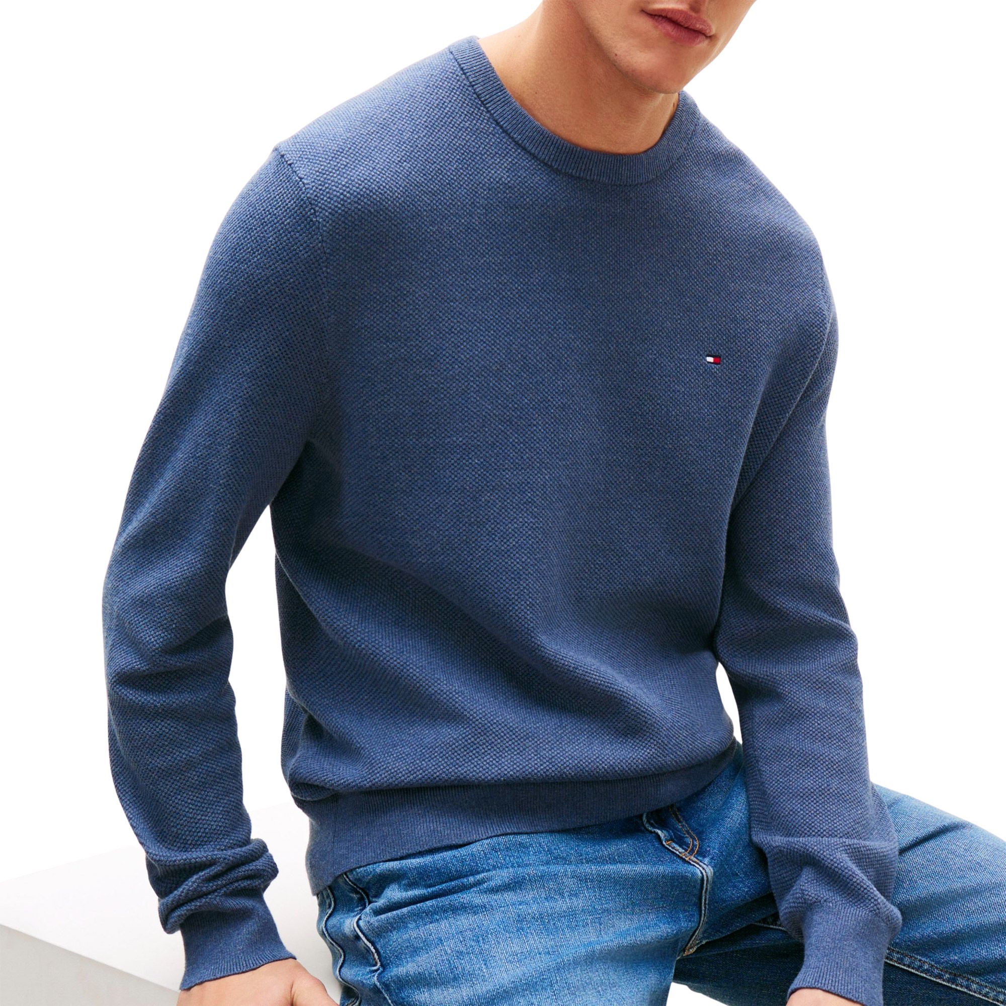 Tommy Hilfiger Essential Structure Sweater Heren