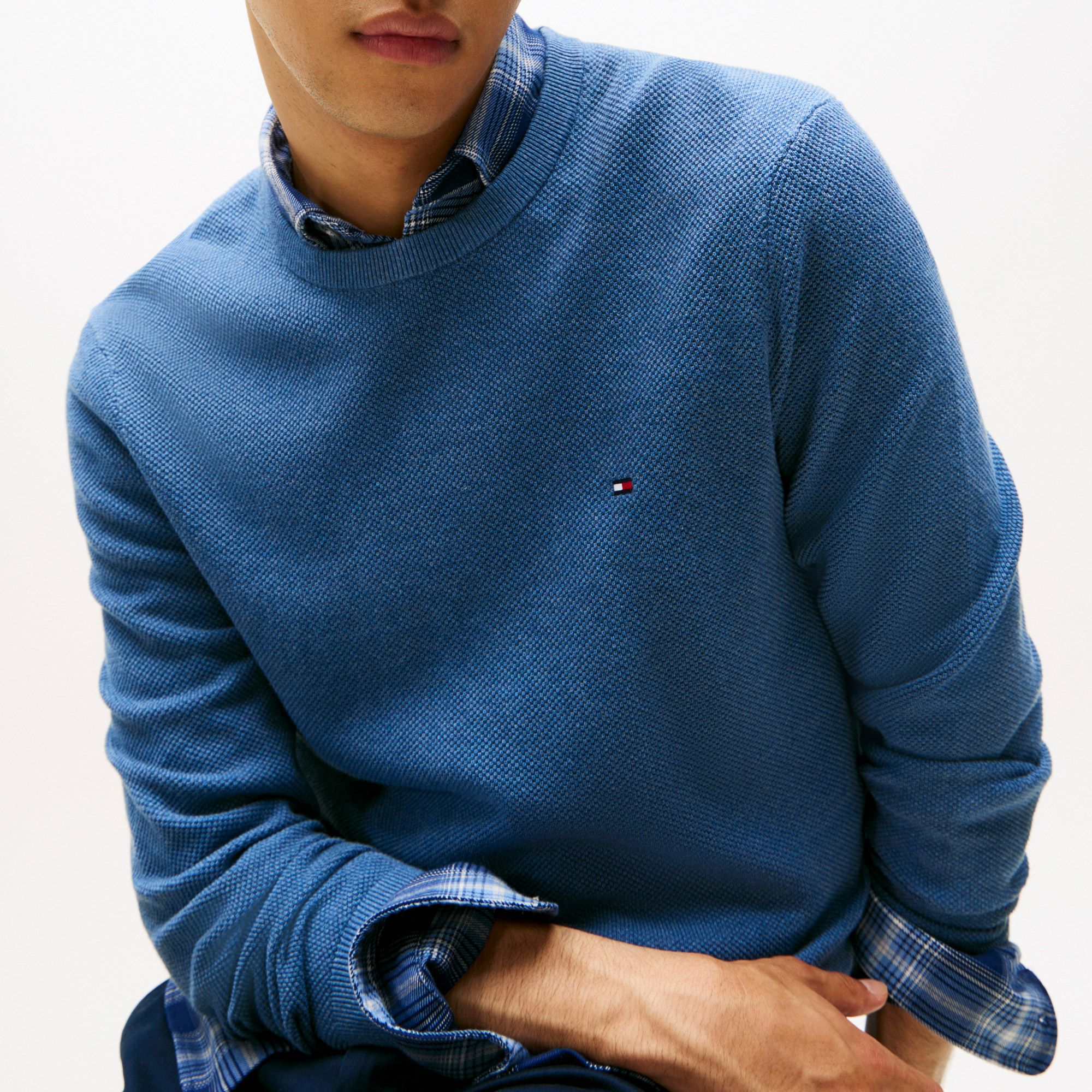 Tommy Hilfiger Essential Structure Sweater Heren
