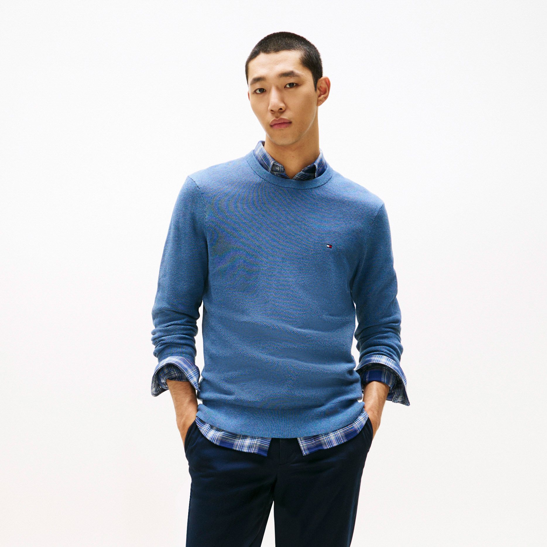 Tommy Hilfiger Essential Structure Sweater Heren