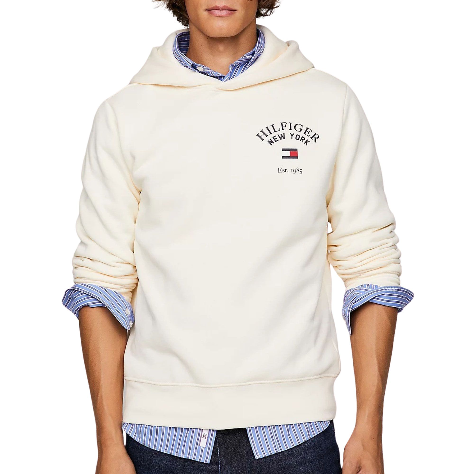 Tommy Hilfiger Arched Varsity Hoodie Heren