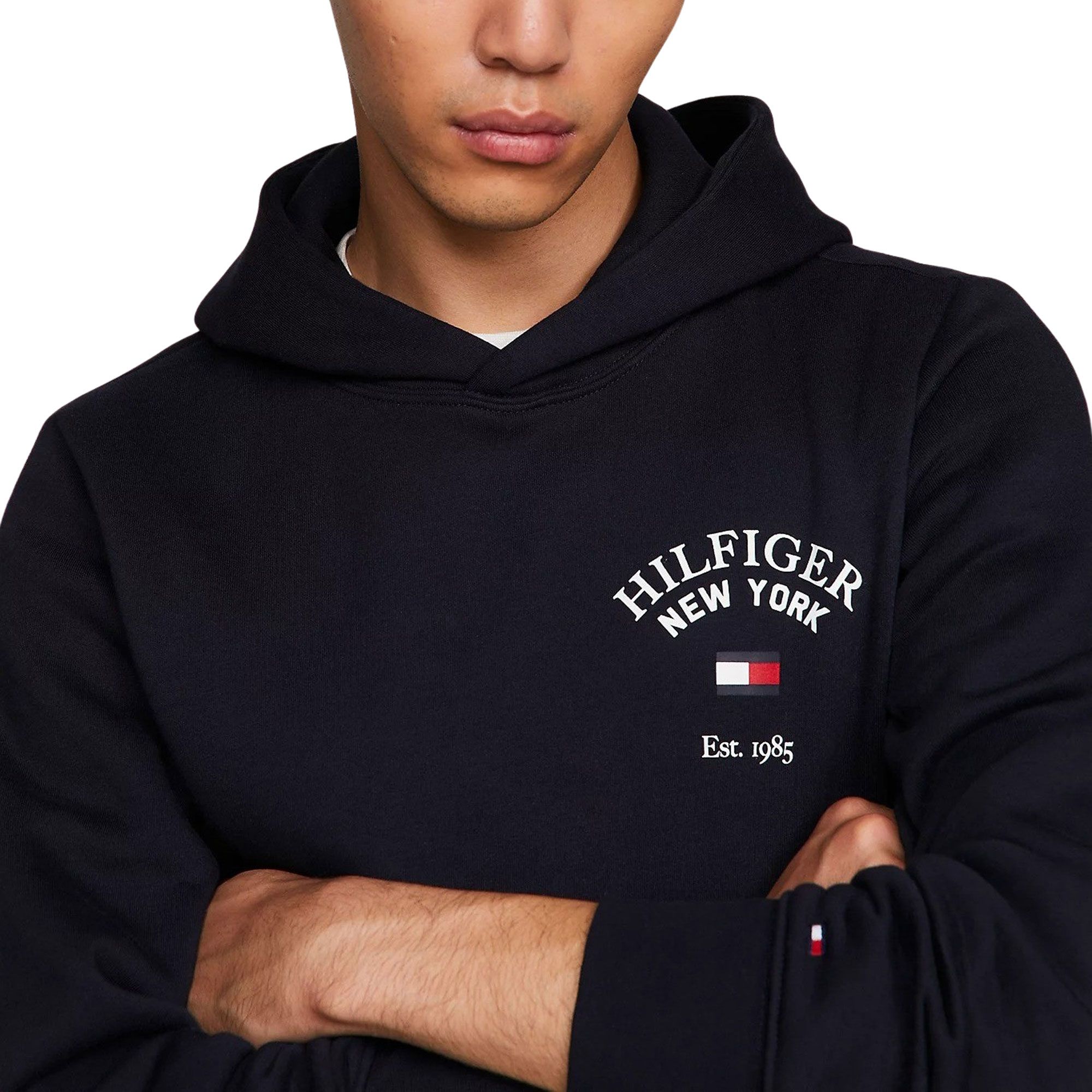 Sweat à capuche Tommy Hilfiger Arched Varsity Homme