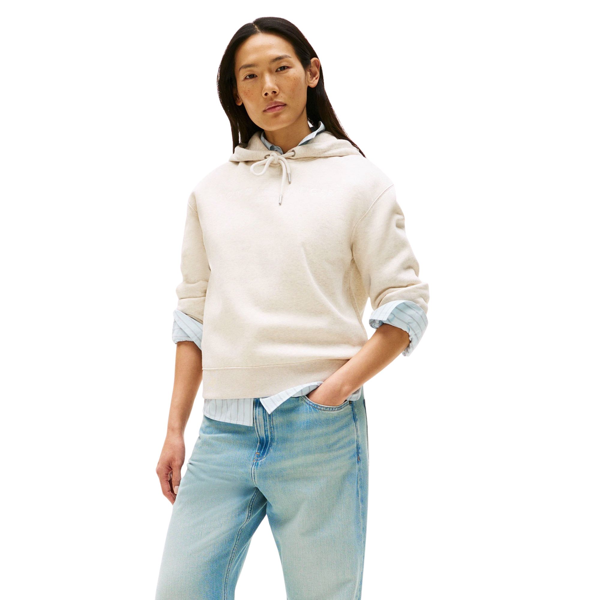Sweat-shirt Tommy Hilfiger Modern Regular Corp Logo Femmes